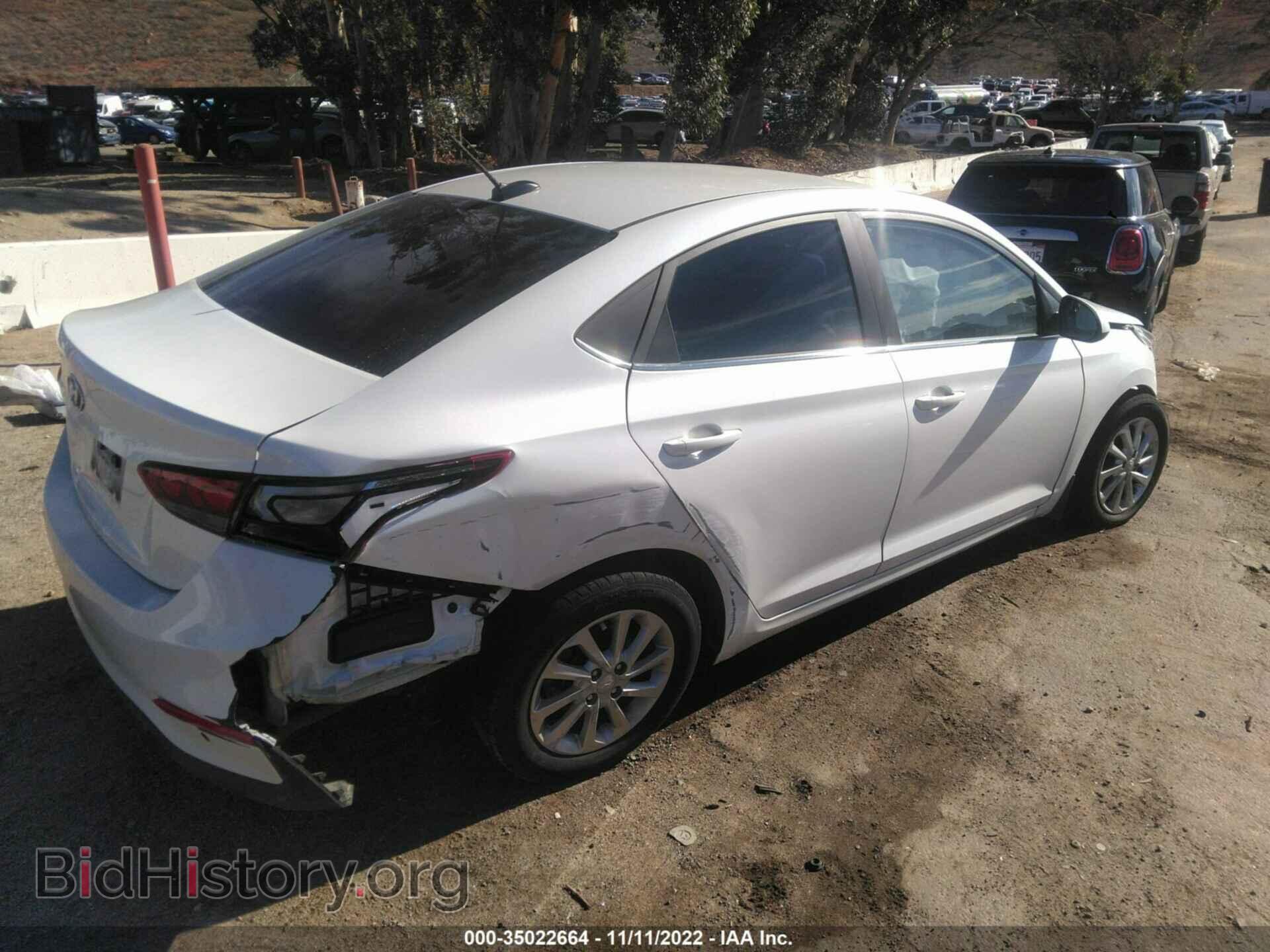 2020 HYUNDAI ACCENT - VIN: 3KPC24A6XLE125973 - Фото 4