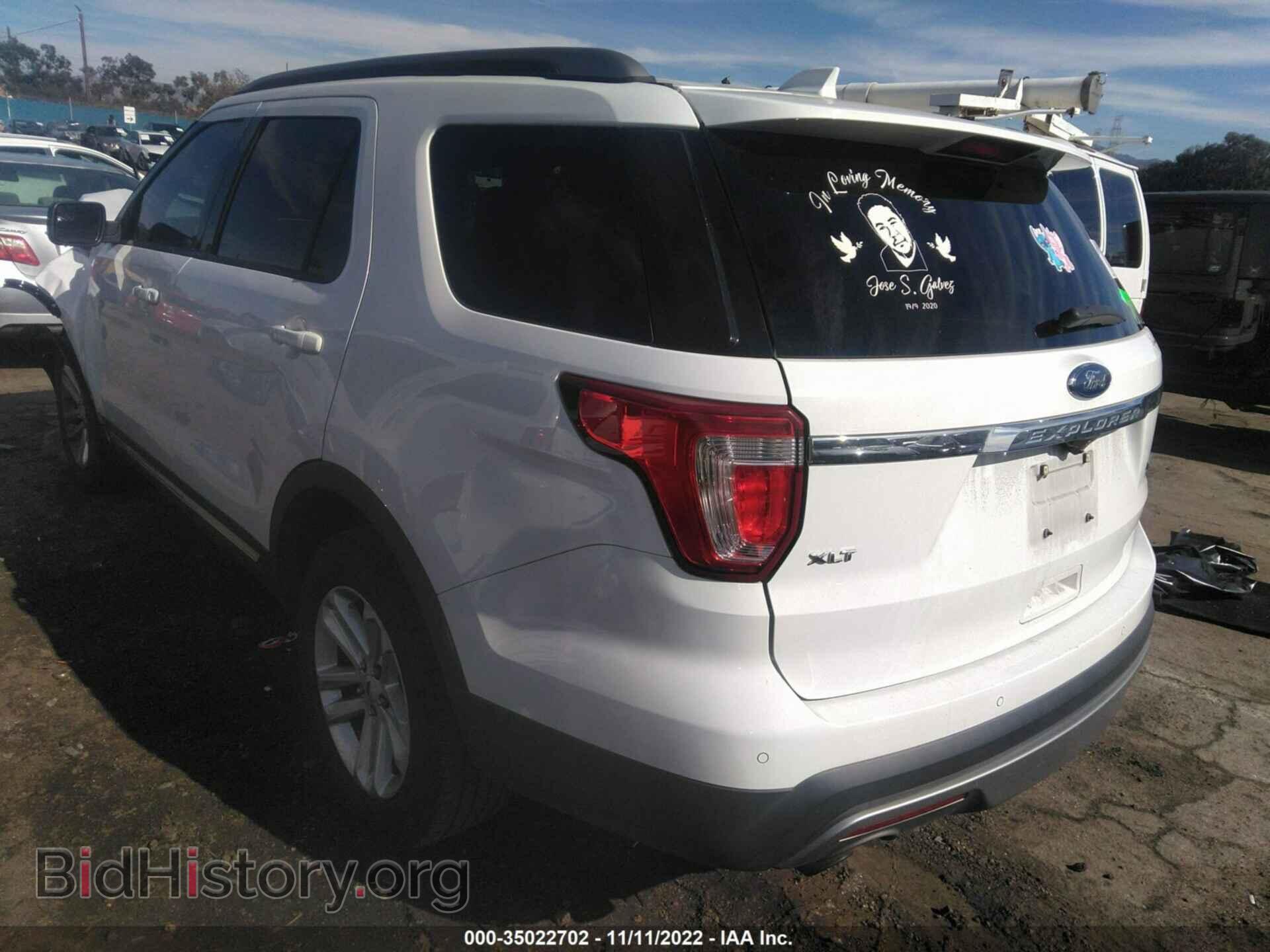 2017 FORD EXPLORER - VIN: 1FM5K7DH0HGB66431 - Фото 3