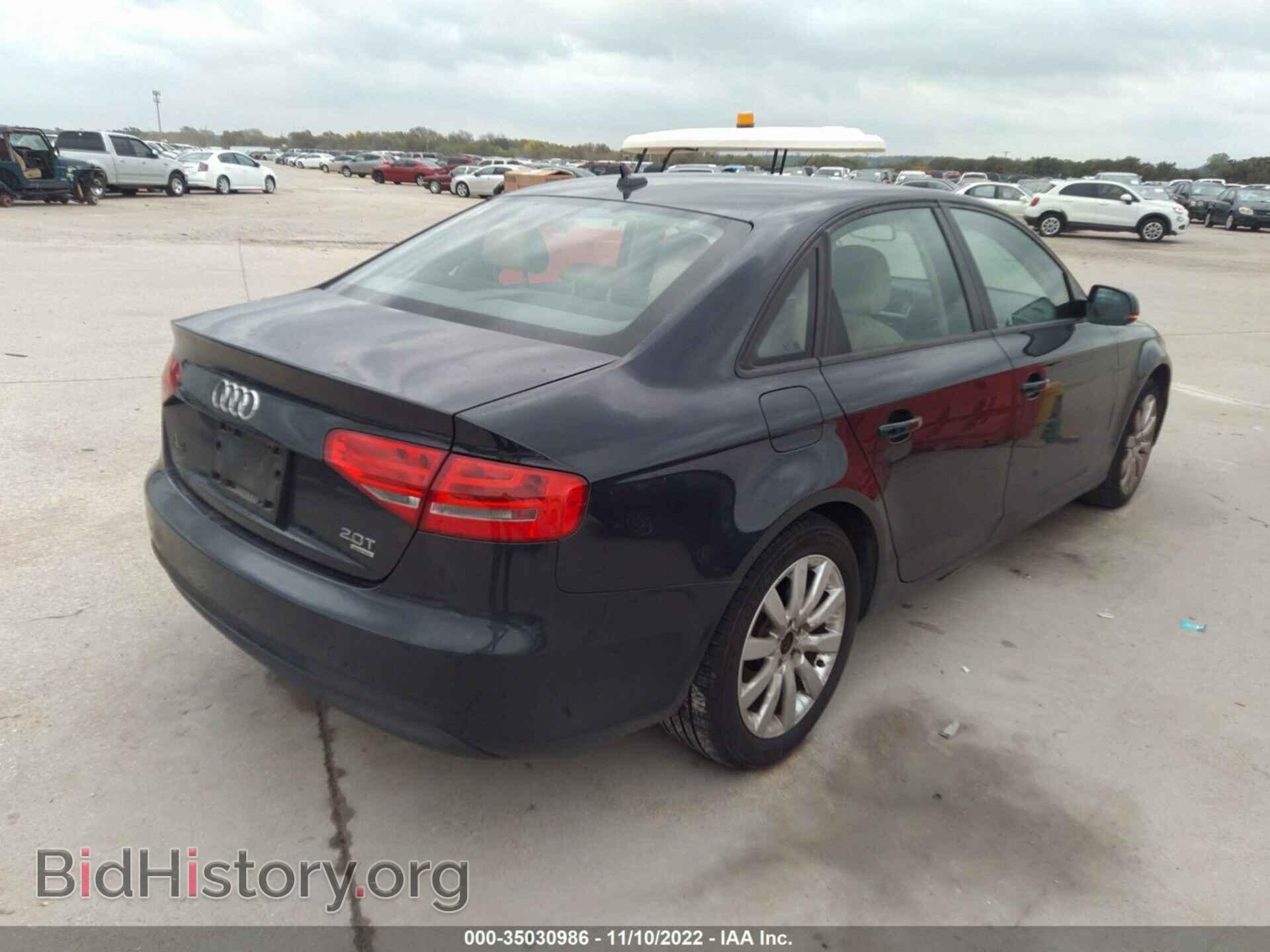 2014 AUDI A4 - VIN: WAUBFAFL8EN043717 - Фото 4