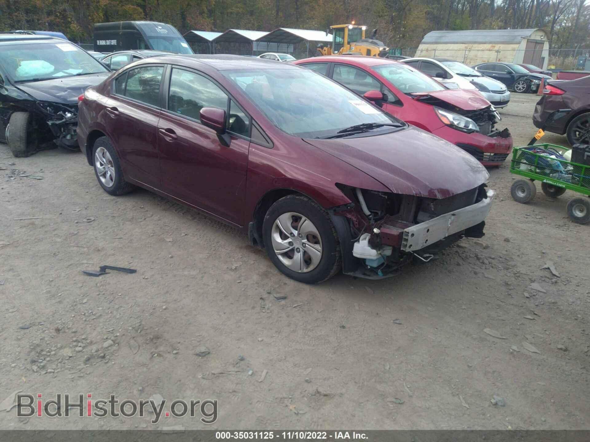Фотография 19XFB2F5XEE235247 - HONDA CIVIC 2014
