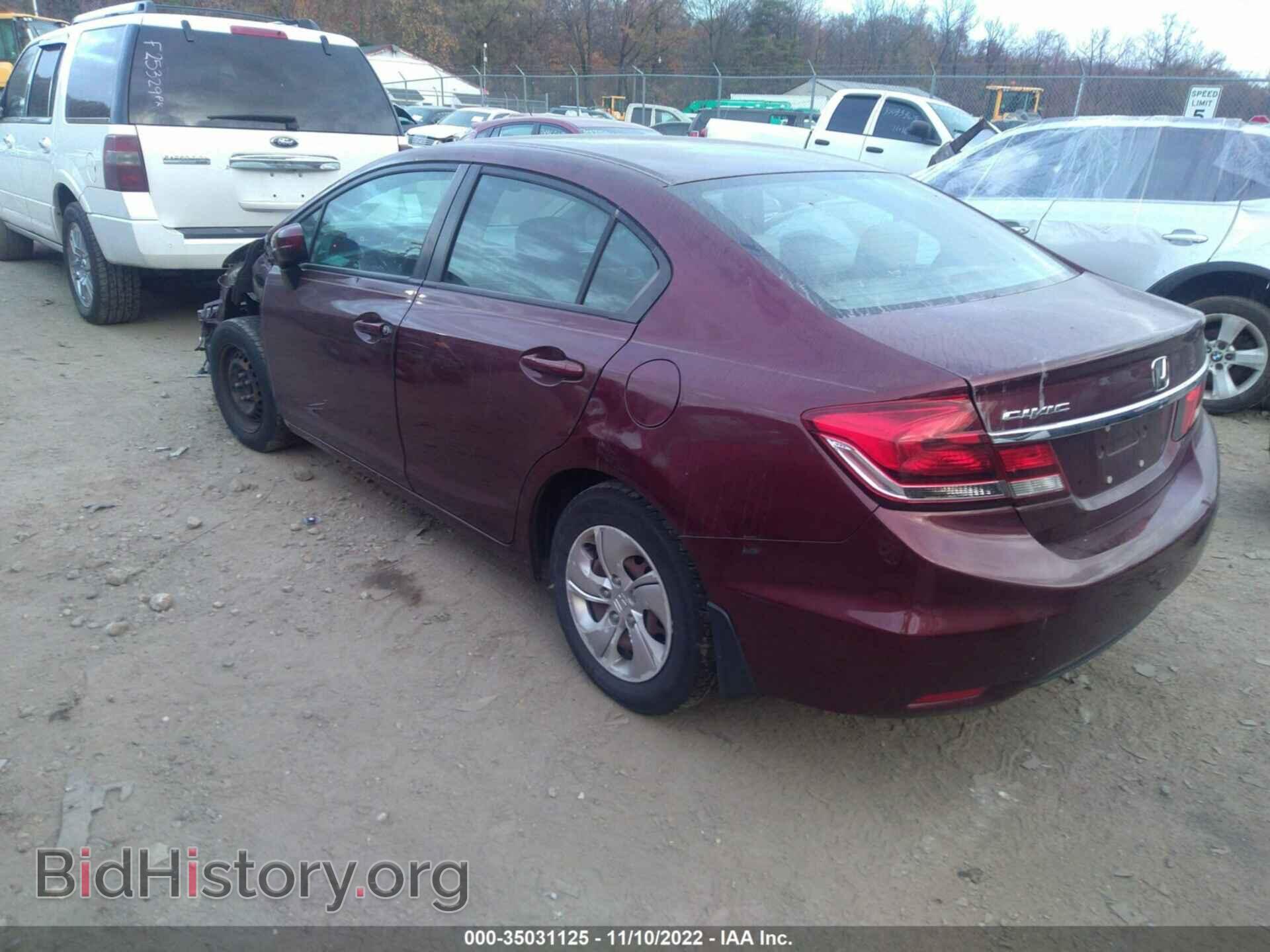 2014 HONDA CIVIC - VIN: 19XFB2F5XEE235247 - Photo 3