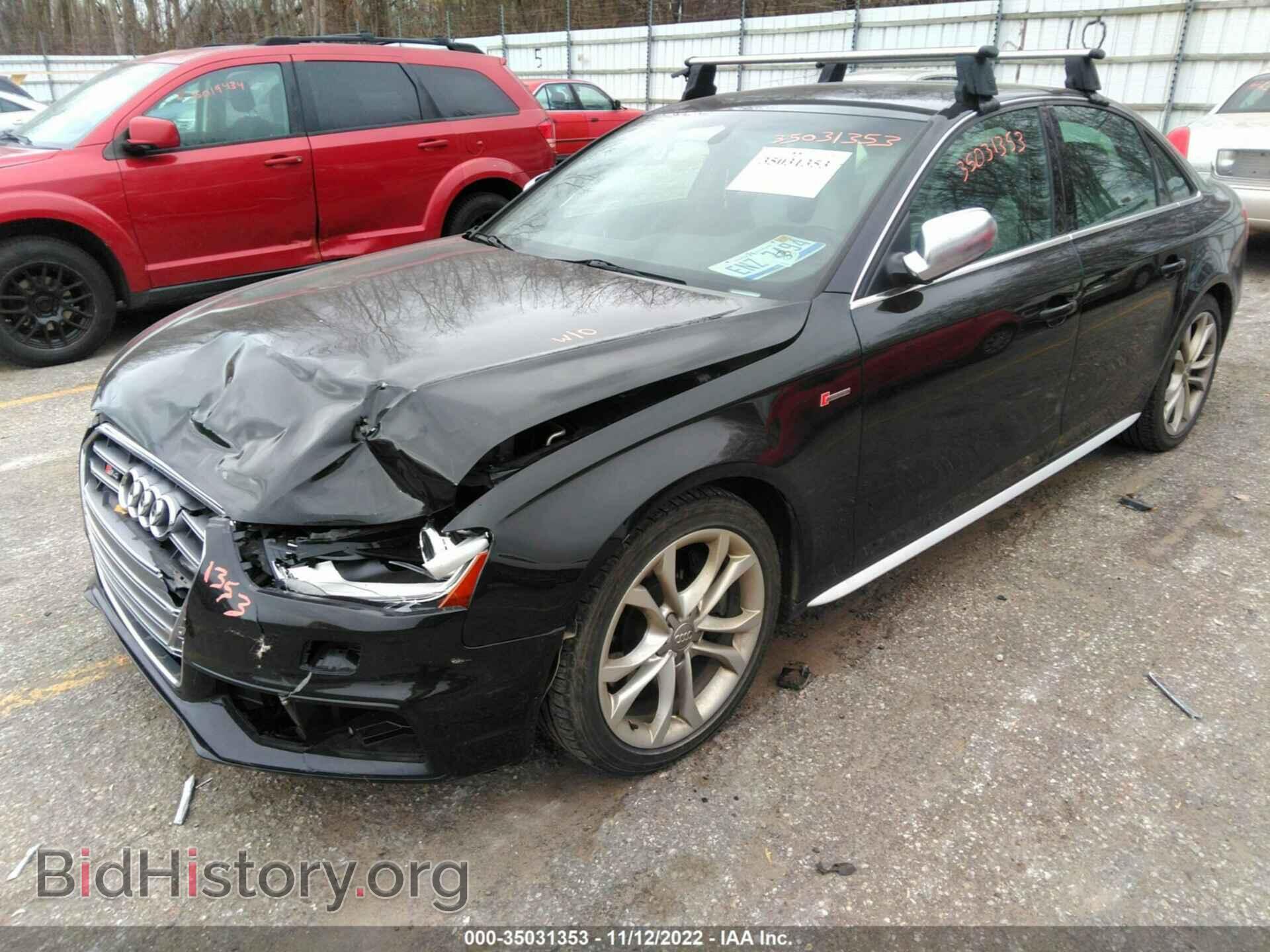 2014 AUDI S4 - VIN: WAUDGAFL6EA073733 - Фото 2