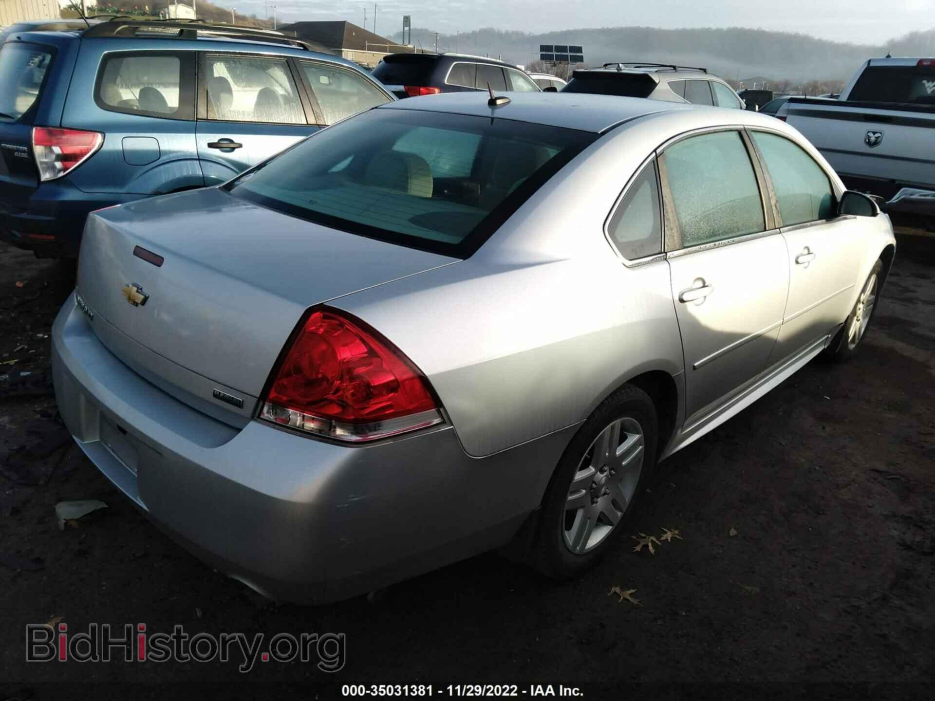 2013 CHEVROLET IMPALA - VIN: 2G1WG5E31D1100858 - Фото 4