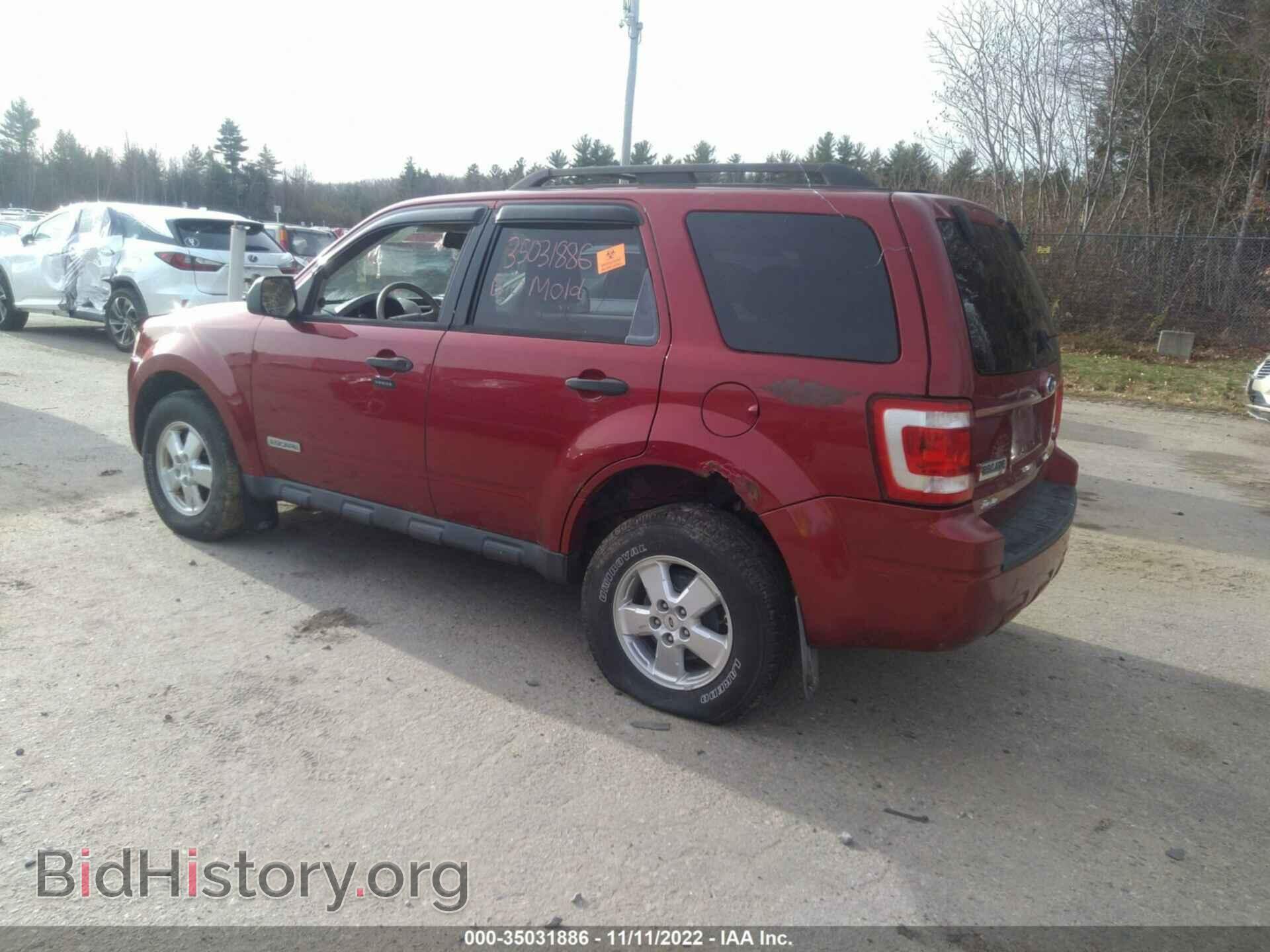 2008 FORD ESCAPE - VIN: 1FMCU93128KB83679 - Фото 3