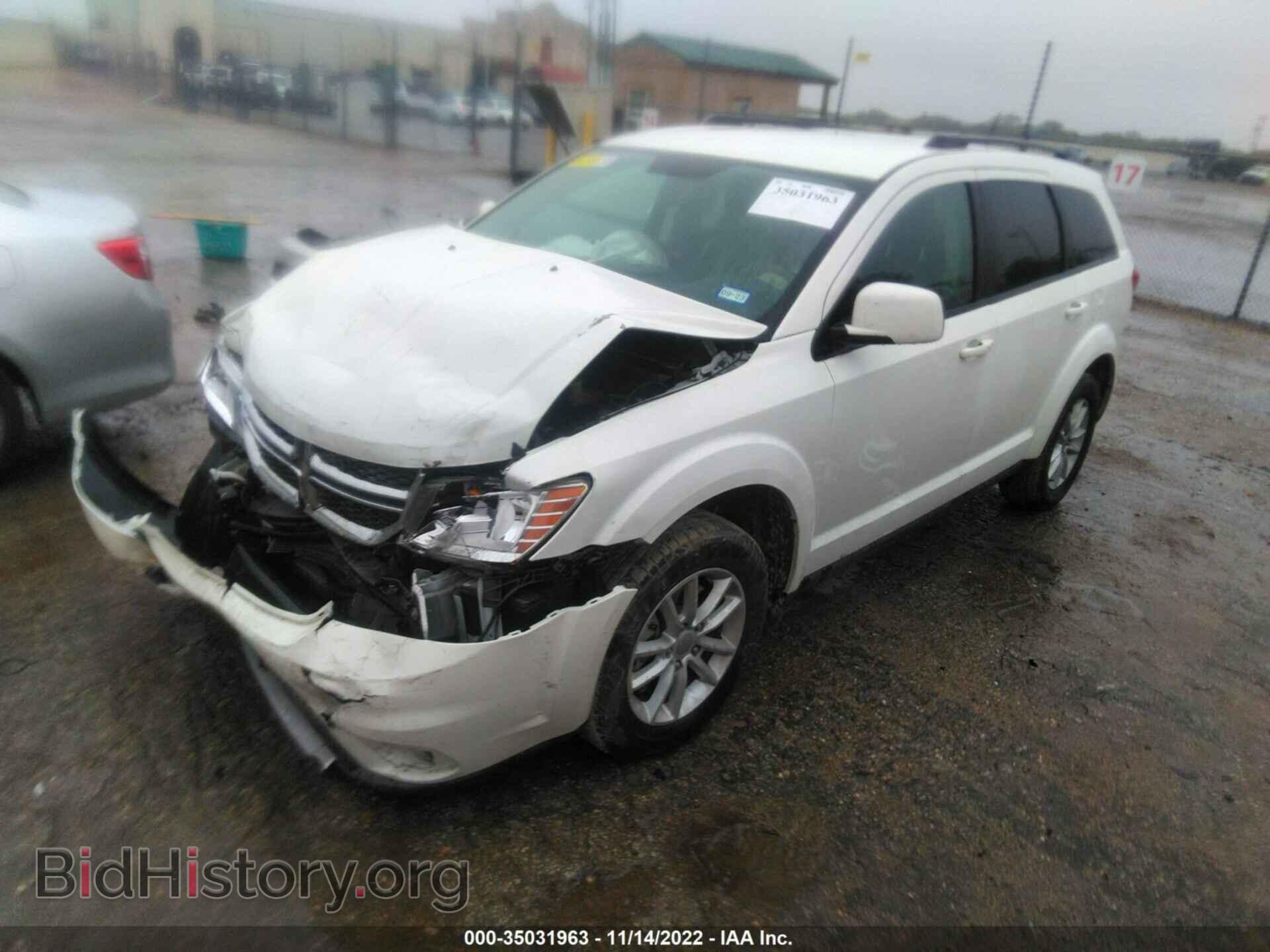 2016 DODGE JOURNEY - VIN: 3C4PDCBB1GT162672 - Фото 2