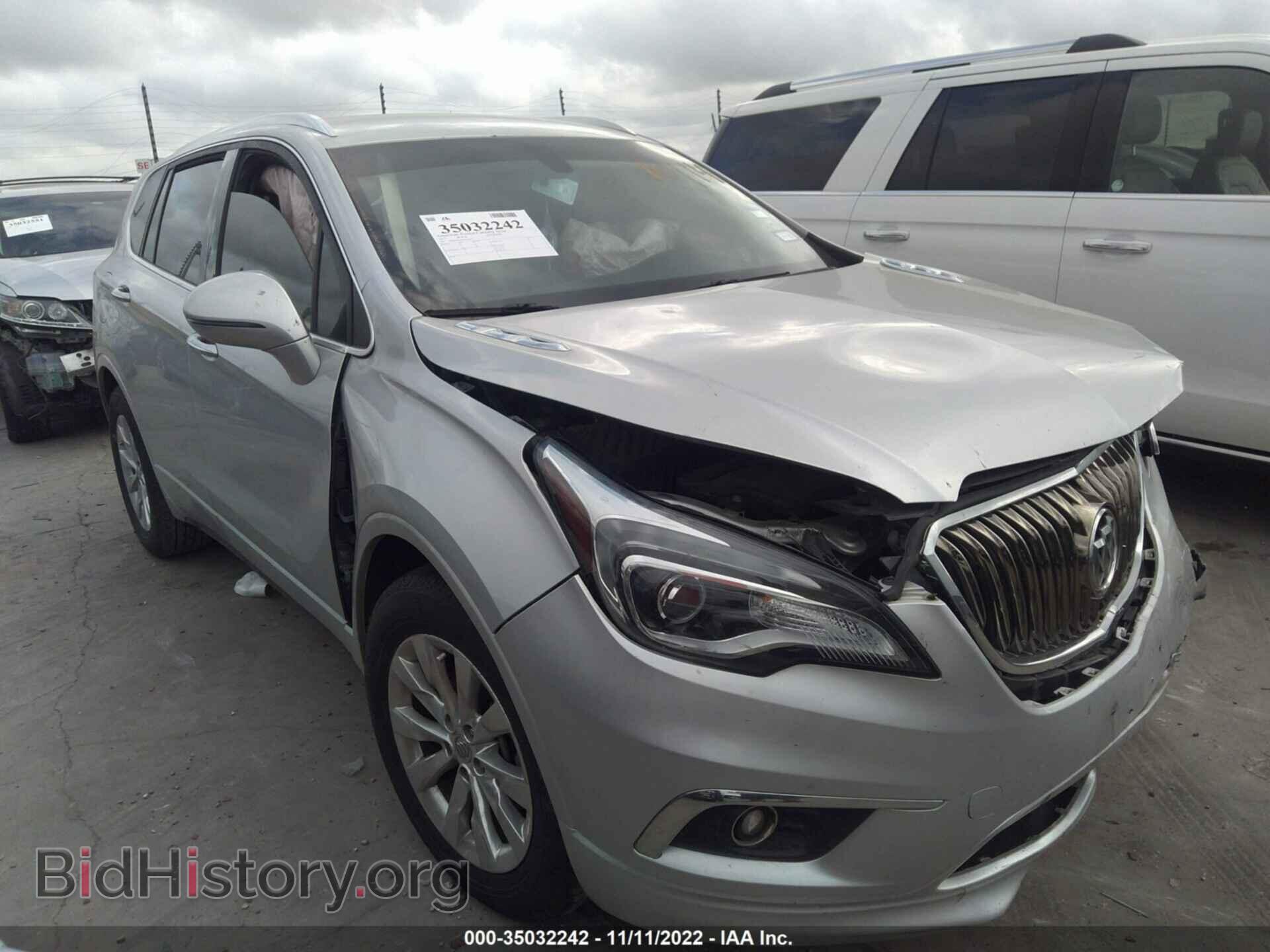 Фотография LRBFXBSA1HD124305 - BUICK ENVISION 2017
