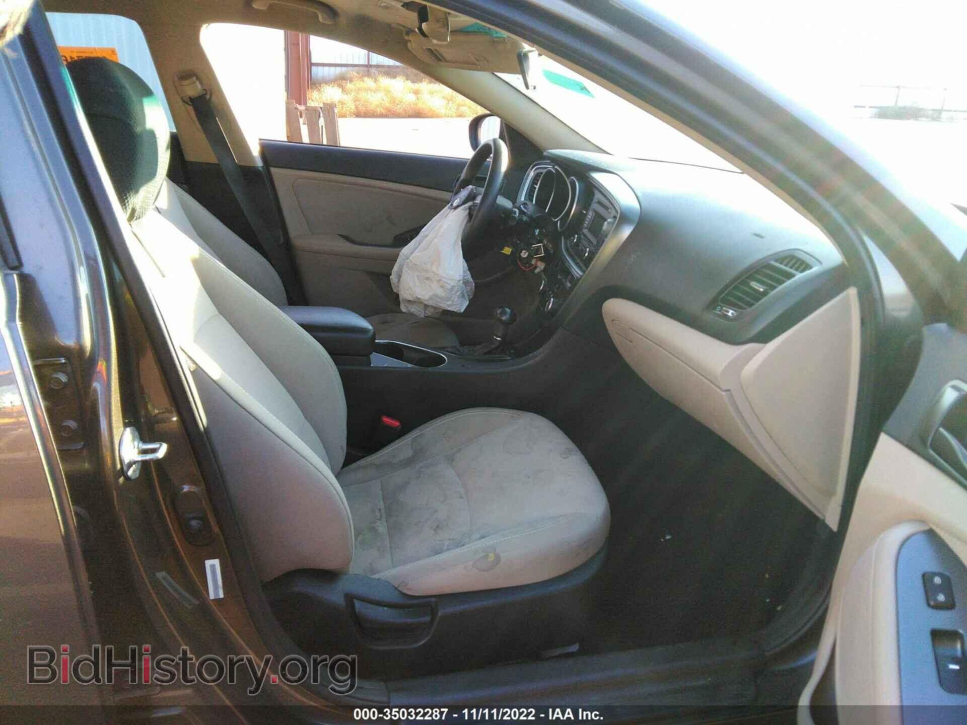 2014 KIA OPTIMA - VIN: 5XXGM4A71EG348644 - Фото 5