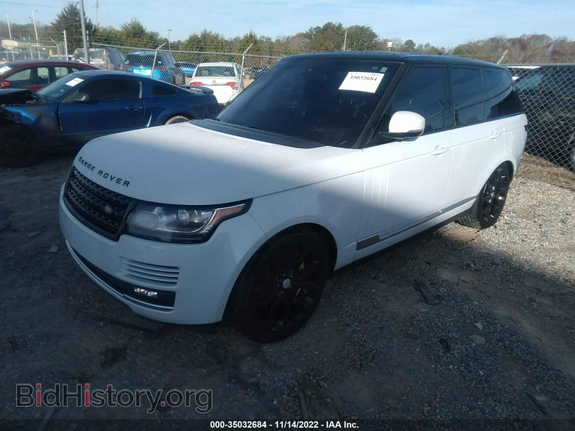 2016 LAND ROVER RANGE ROVER - VIN: SALGS2EF5GA252051 - Фото 2