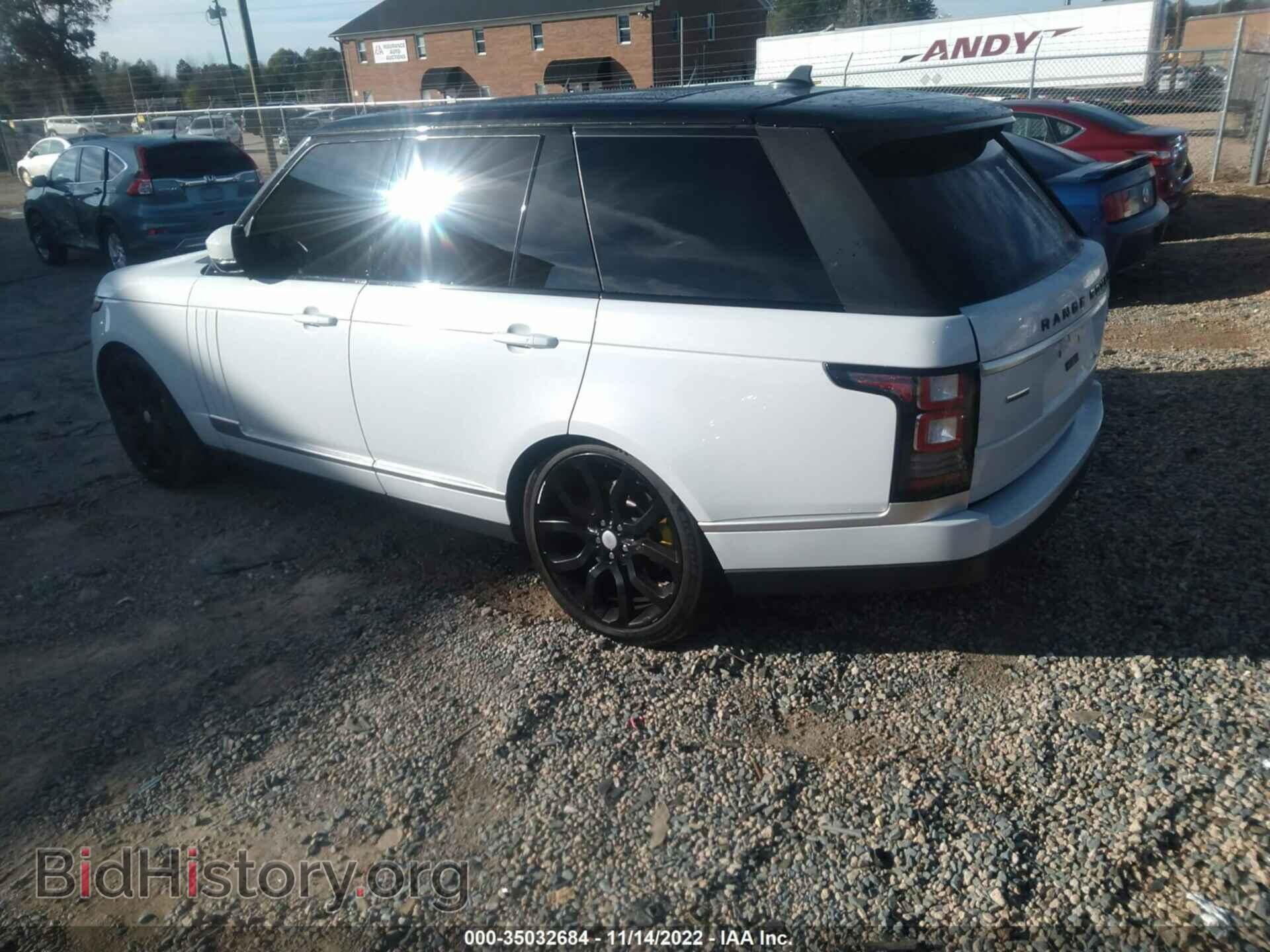 2016 LAND ROVER RANGE ROVER - VIN: SALGS2EF5GA252051 - Фото 3