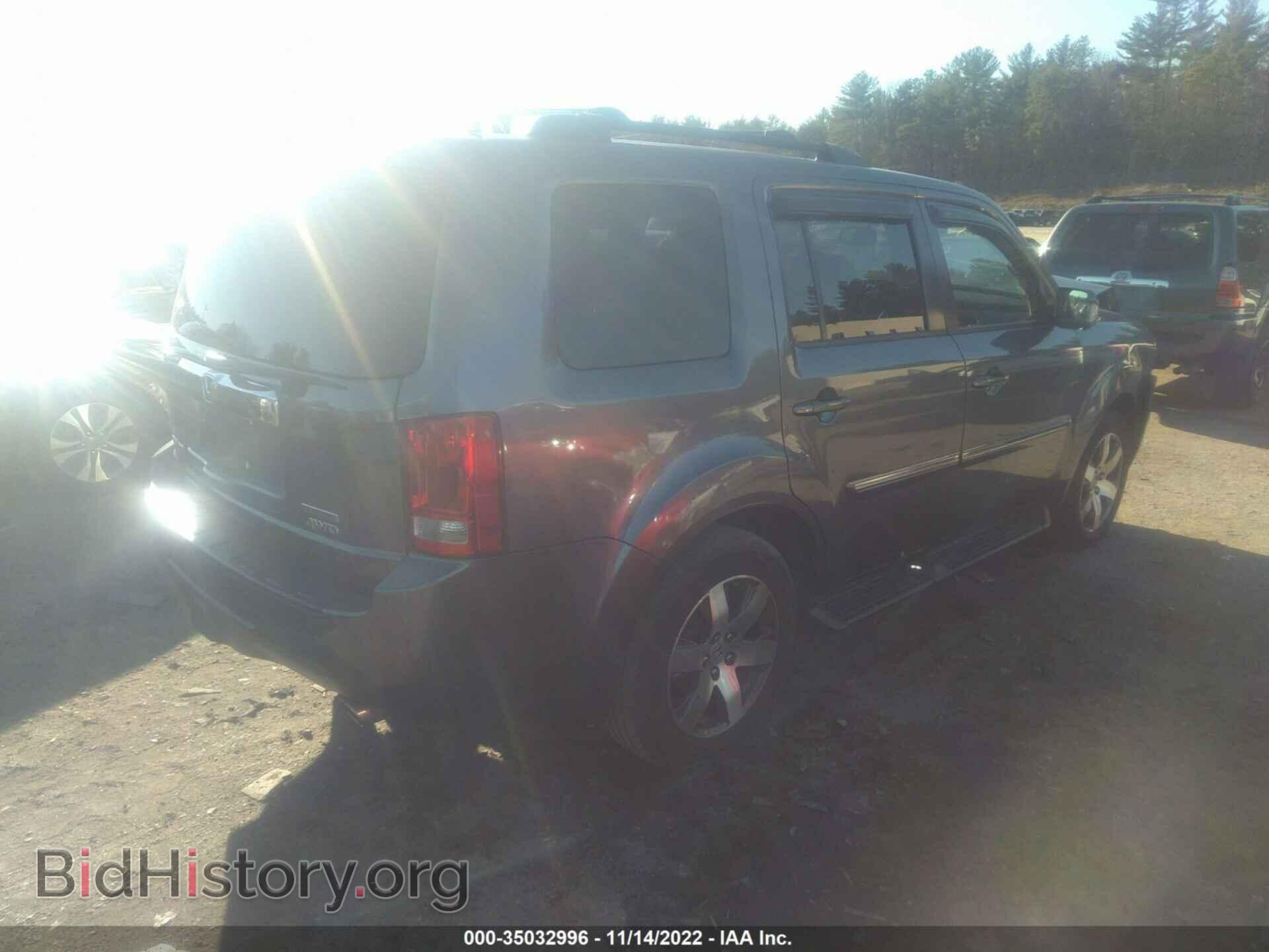 2013 HONDA PILOT - VIN: 5FNYF4H91DB013729 - Фото 4