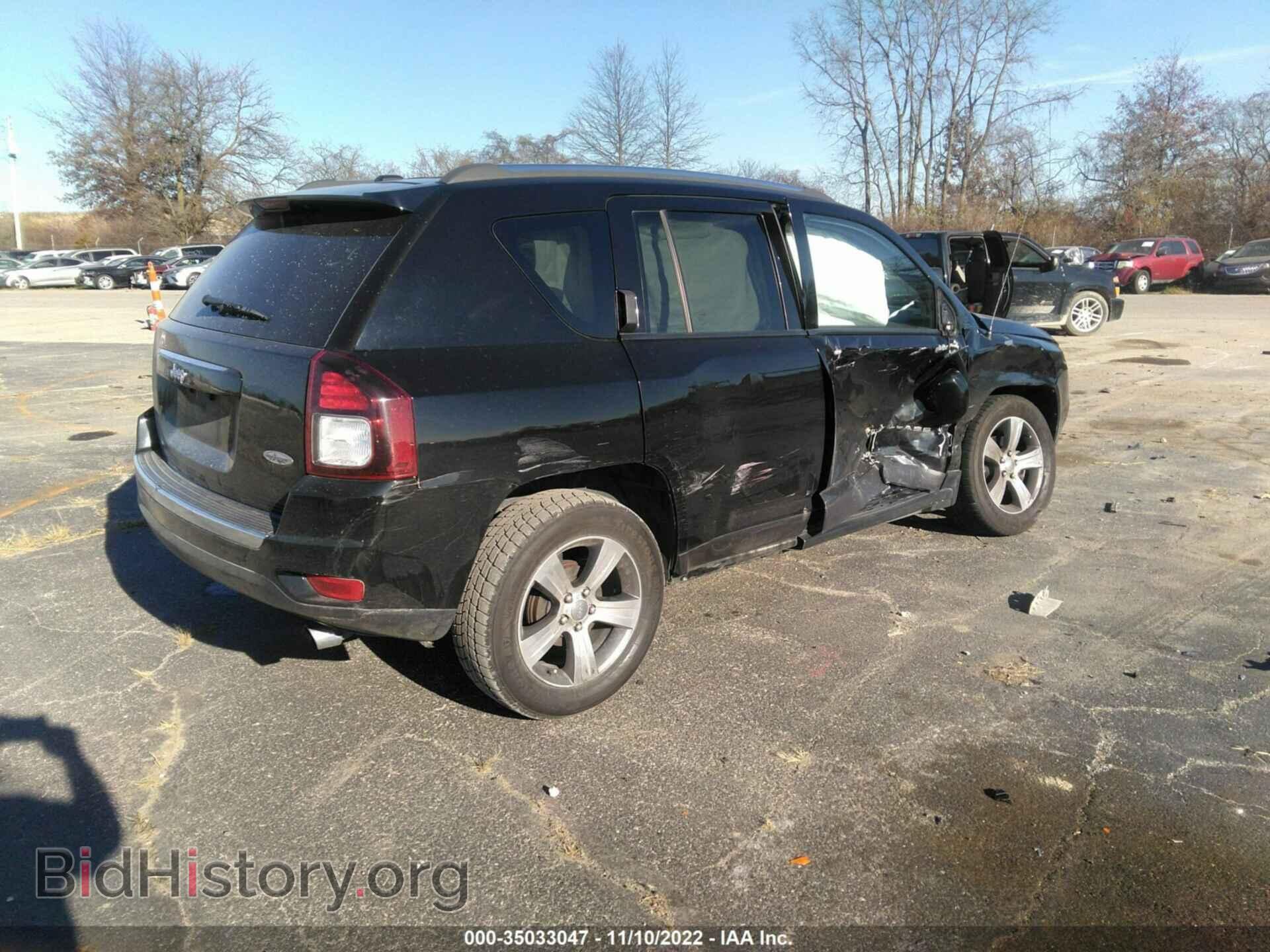 2016 JEEP COMPASS - VIN: 1C4NJCEA7GD749063 - Фото 4