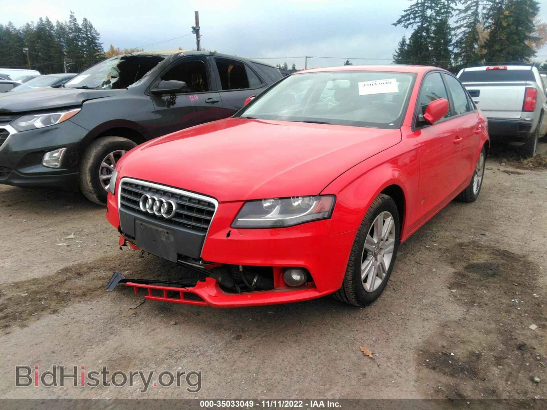 2011 AUDI A4 - VIN: WAUAFAFL4BN045102 - Фото 2