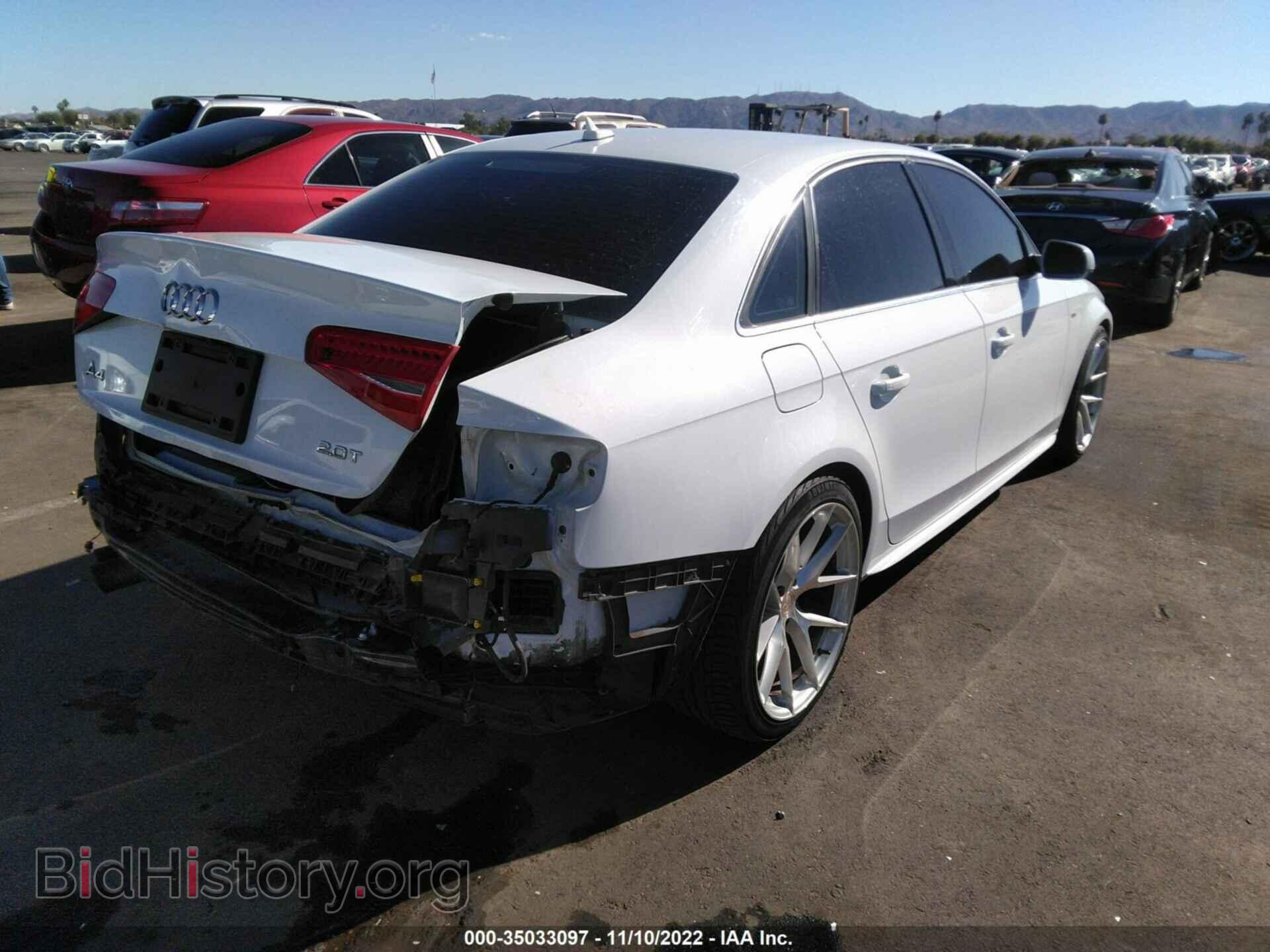 2013 AUDI A4 - VIN: WAUJFAFL9DN024460 - Фото 4
