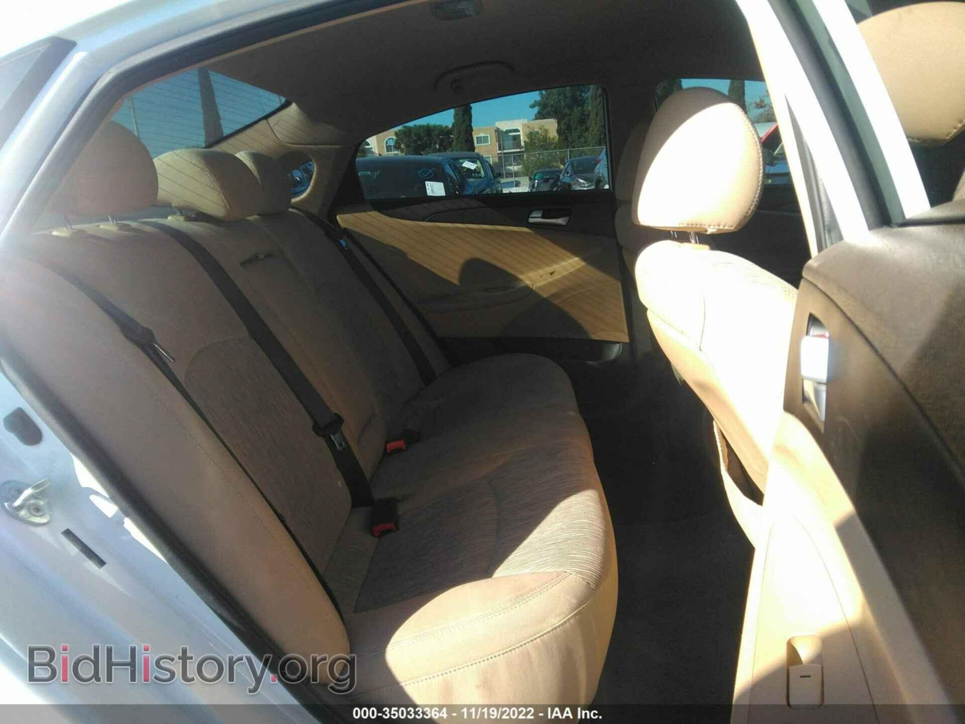2012 HYUNDAI SONATA - VIN: 5NPEB4AC9CH398980 - Фото 8