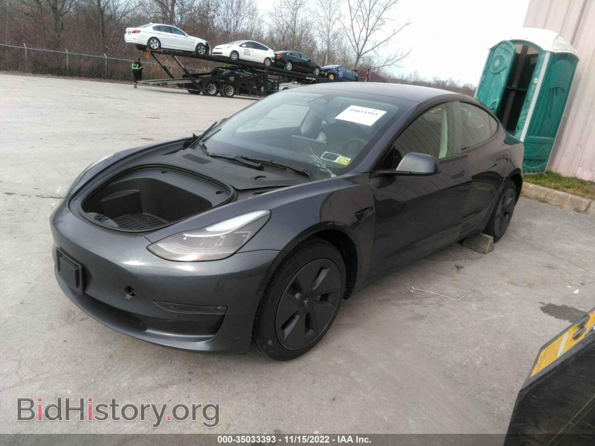 2022 TESLA MODEL 3 - VIN: 5YJ3E1EB6NF247532 - Photo 2