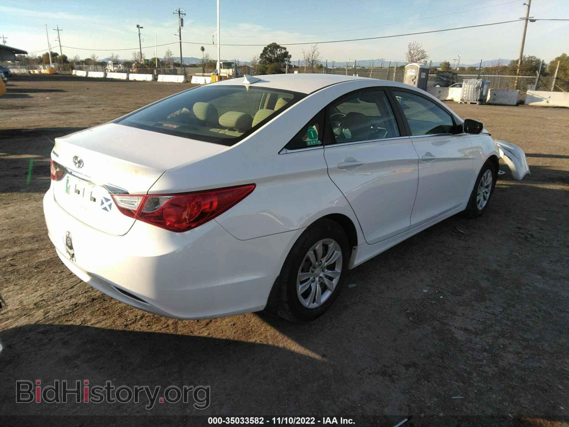 2012 HYUNDAI SONATA - VIN: 5NPEB4AC2CH451003 - Фото 4