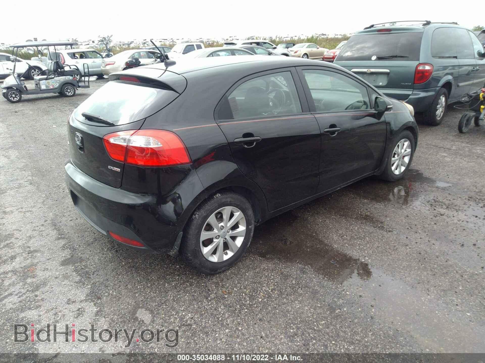 2012 KIA RIO - VIN: KNADN5A38C6022206 - Фото 4