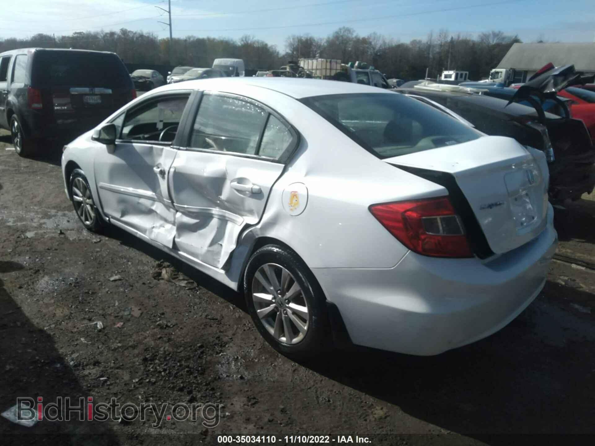 2012 HONDA CIVIC SDN - VIN: 19XFB2F82CE320283 - Фото 3