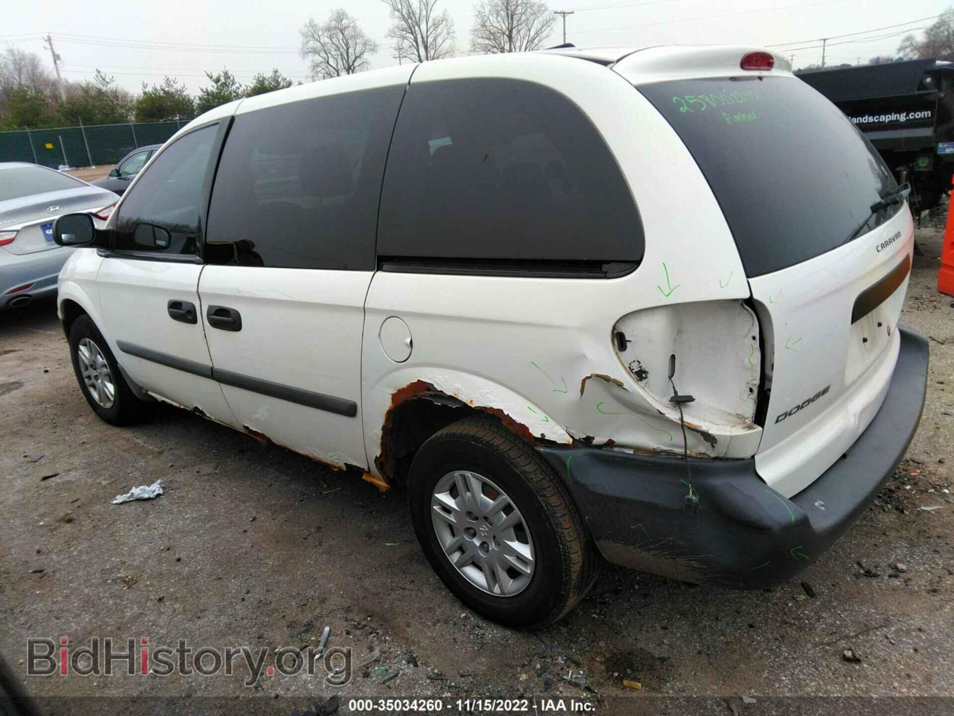 2006 DODGE CARAVAN - VIN: 1D4GP25B26B551501 - Фото 3