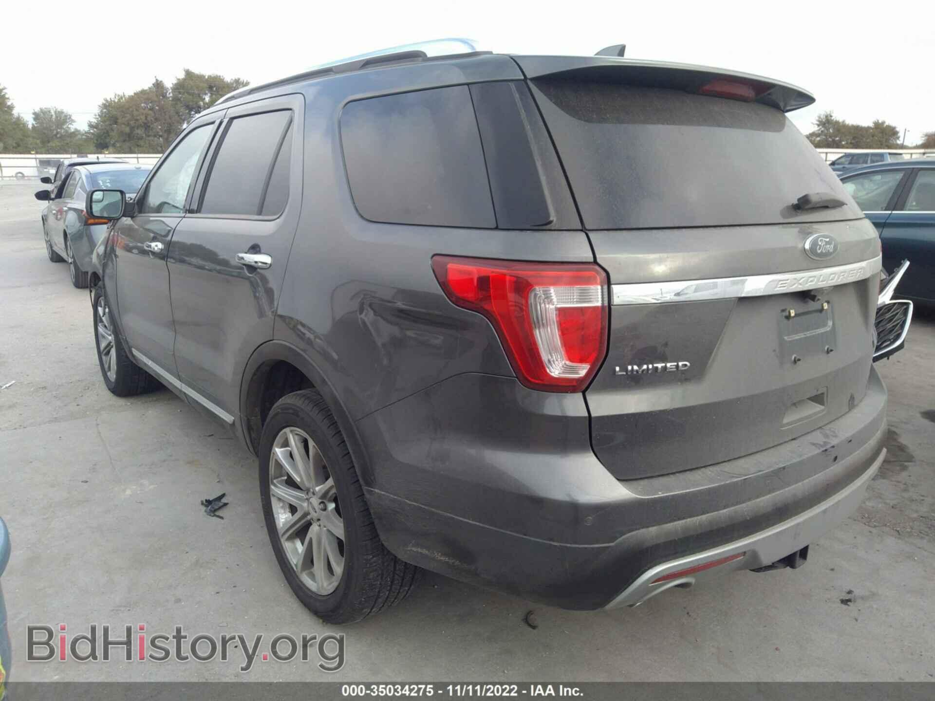 2016 FORD EXPLORER - VIN: 1FM5K7F8XGGA77140 - Фото 3