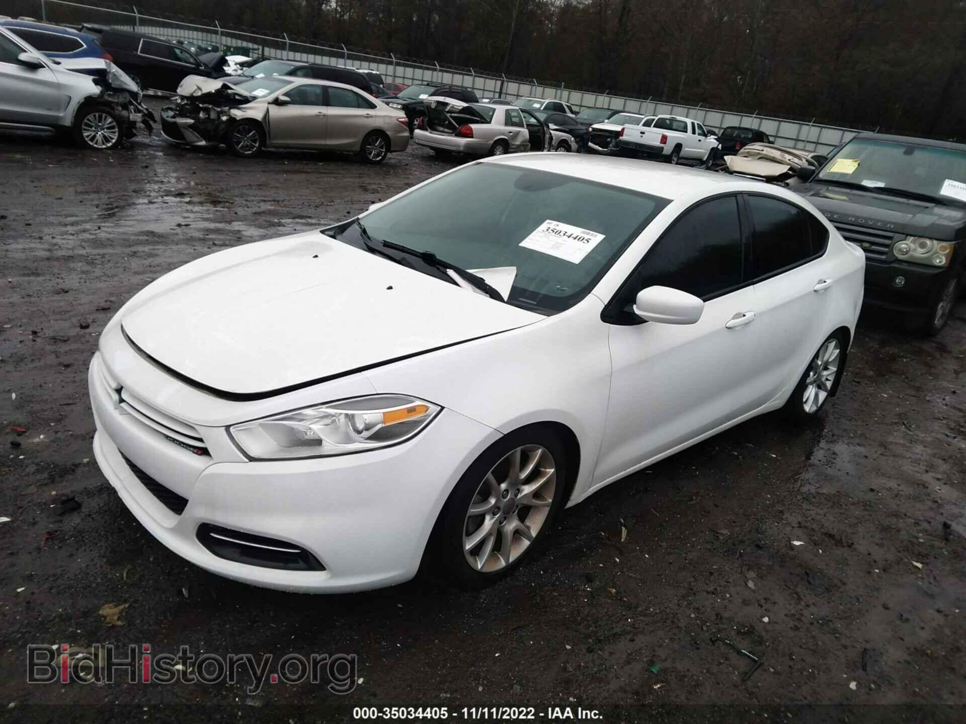 2013 DODGE DART - VIN: 1C3CDFBH5DD666863 - Фото 2