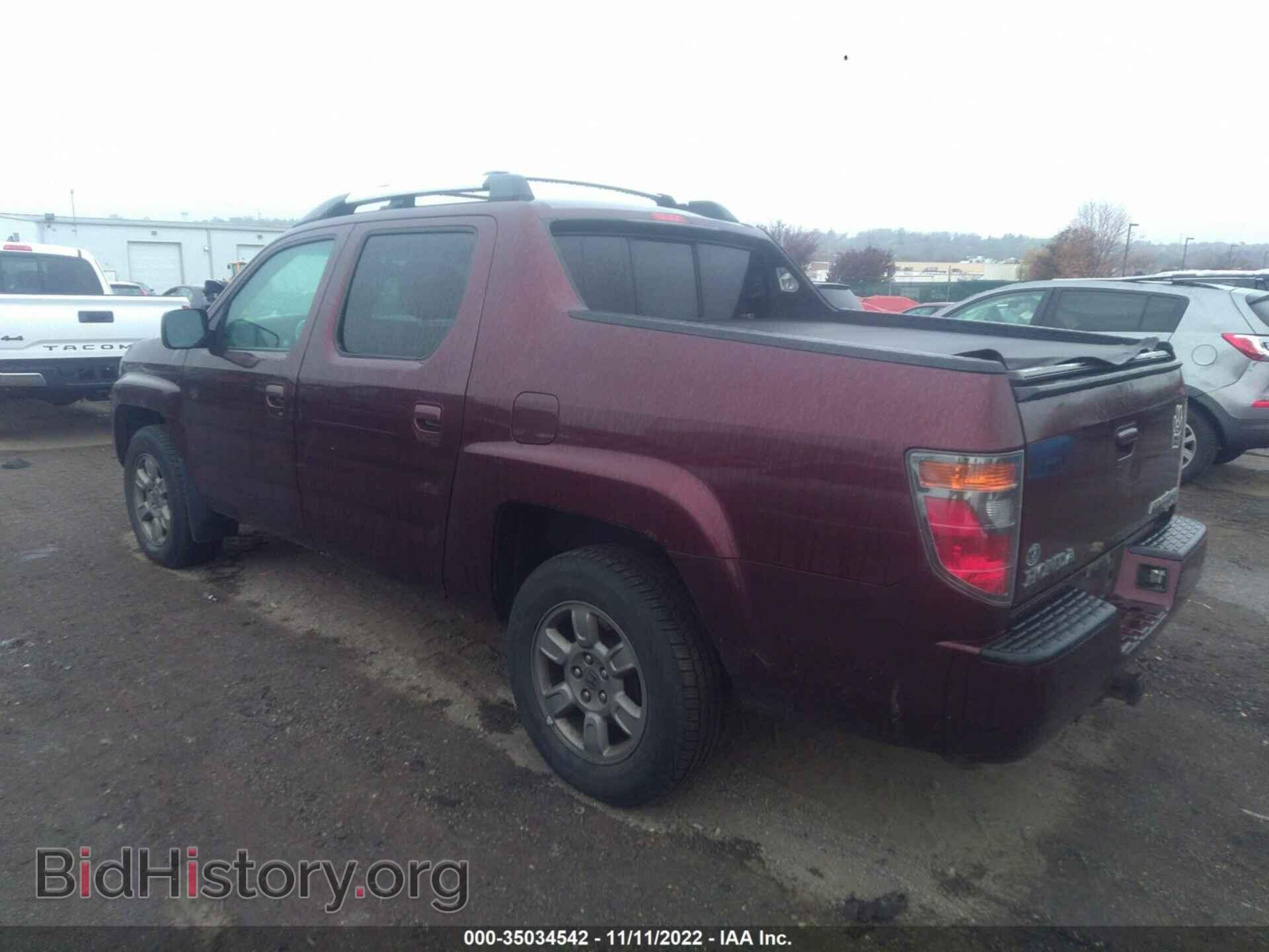 2008 HONDA RIDGELINE - VIN: 2HJYK16308H516463 - Фото 3