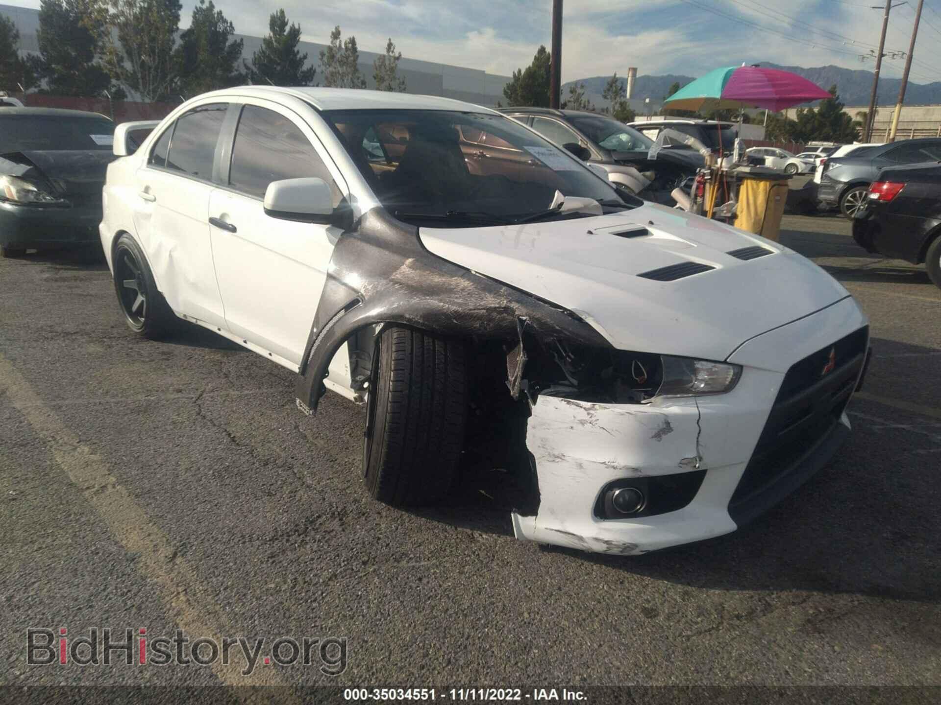 Photo JA32W8FV1DU024183 - MITSUBISHI LANCER EVOLUTION 2013