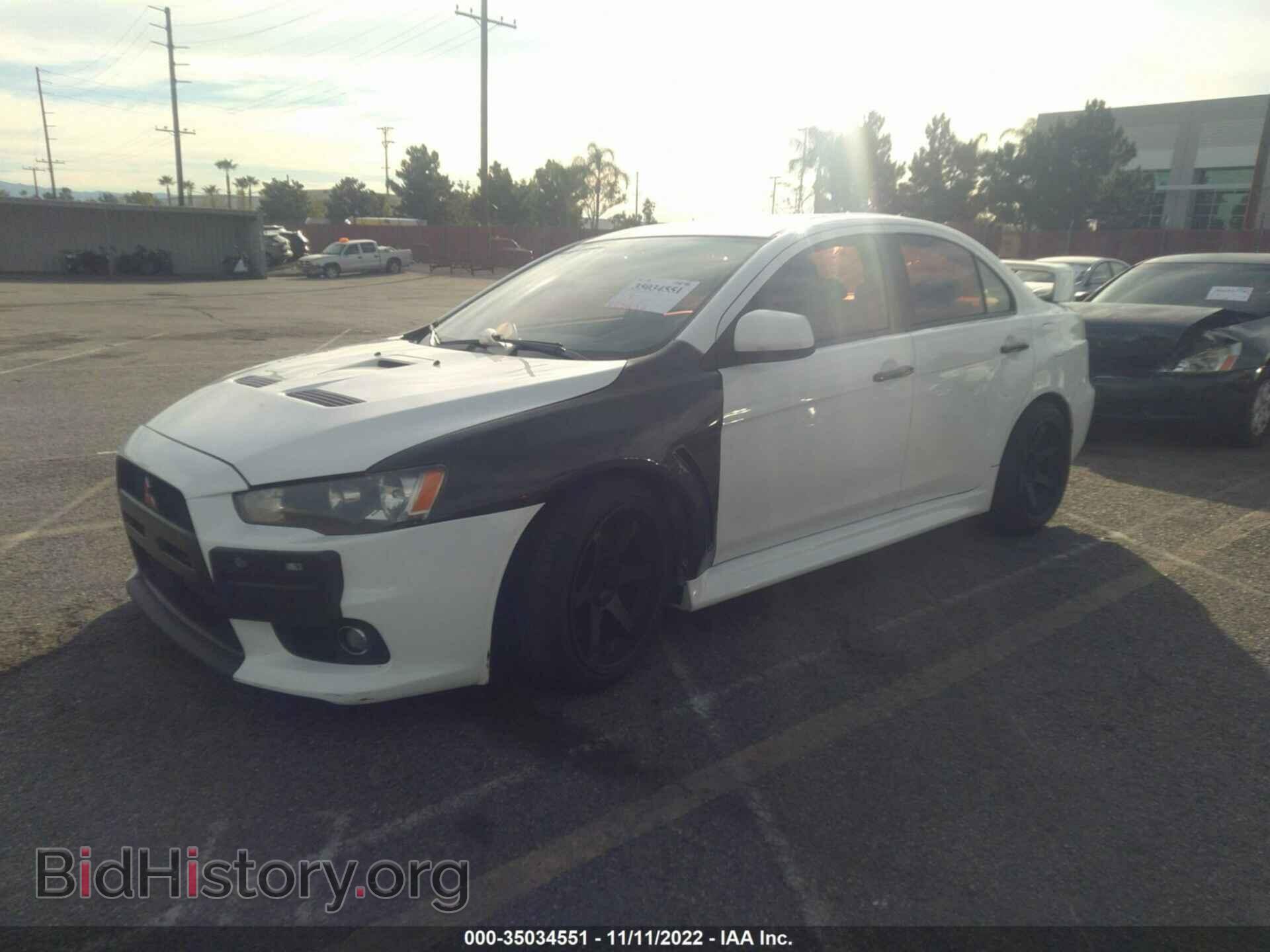 2013 MITSUBISHI LANCER EVOLUTION - VIN: JA32W8FV1DU024183 - Photo 2
