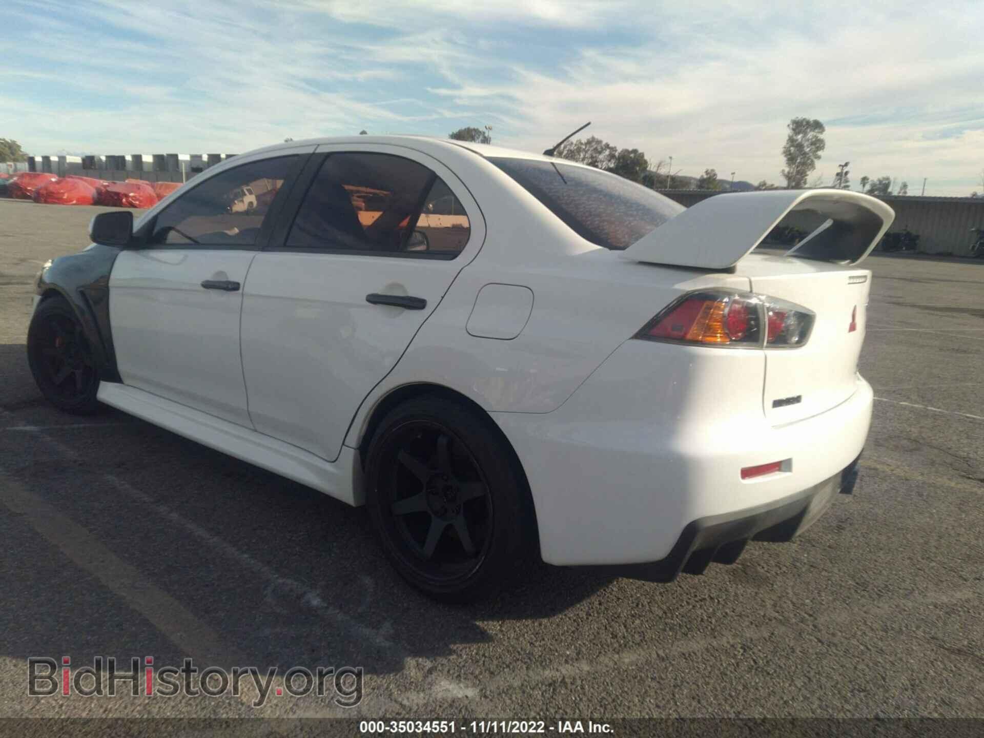 2013 MITSUBISHI LANCER EVOLUTION - VIN: JA32W8FV1DU024183 - Photo 3