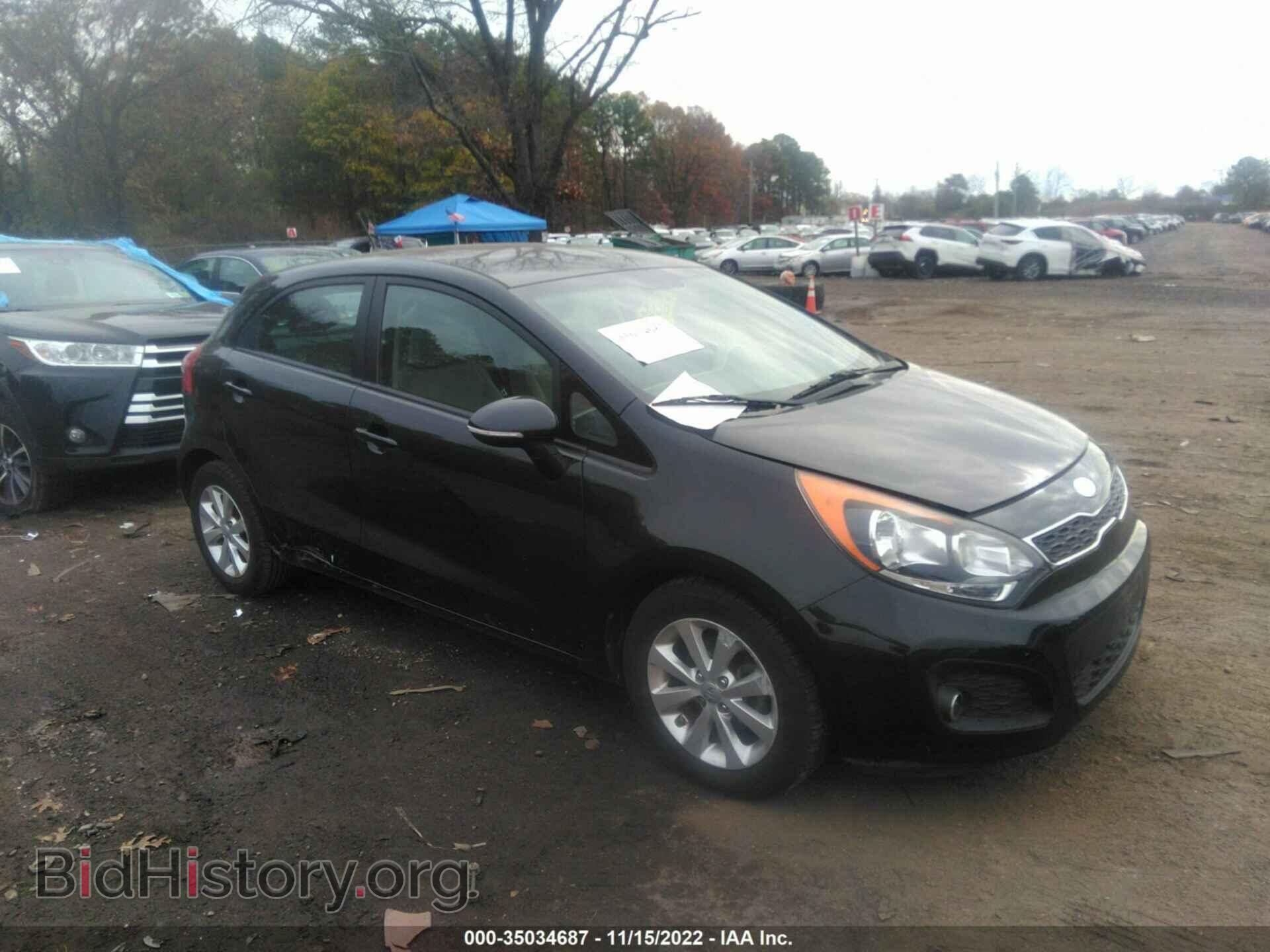 Фотография KNADN5A31E6419971 - KIA RIO 2014