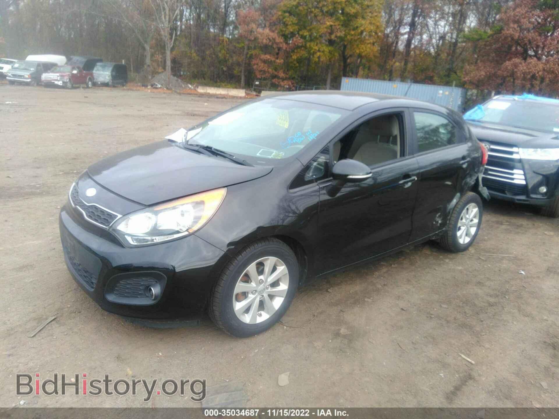 2014 KIA RIO - VIN: KNADN5A31E6419971 - Фото 2