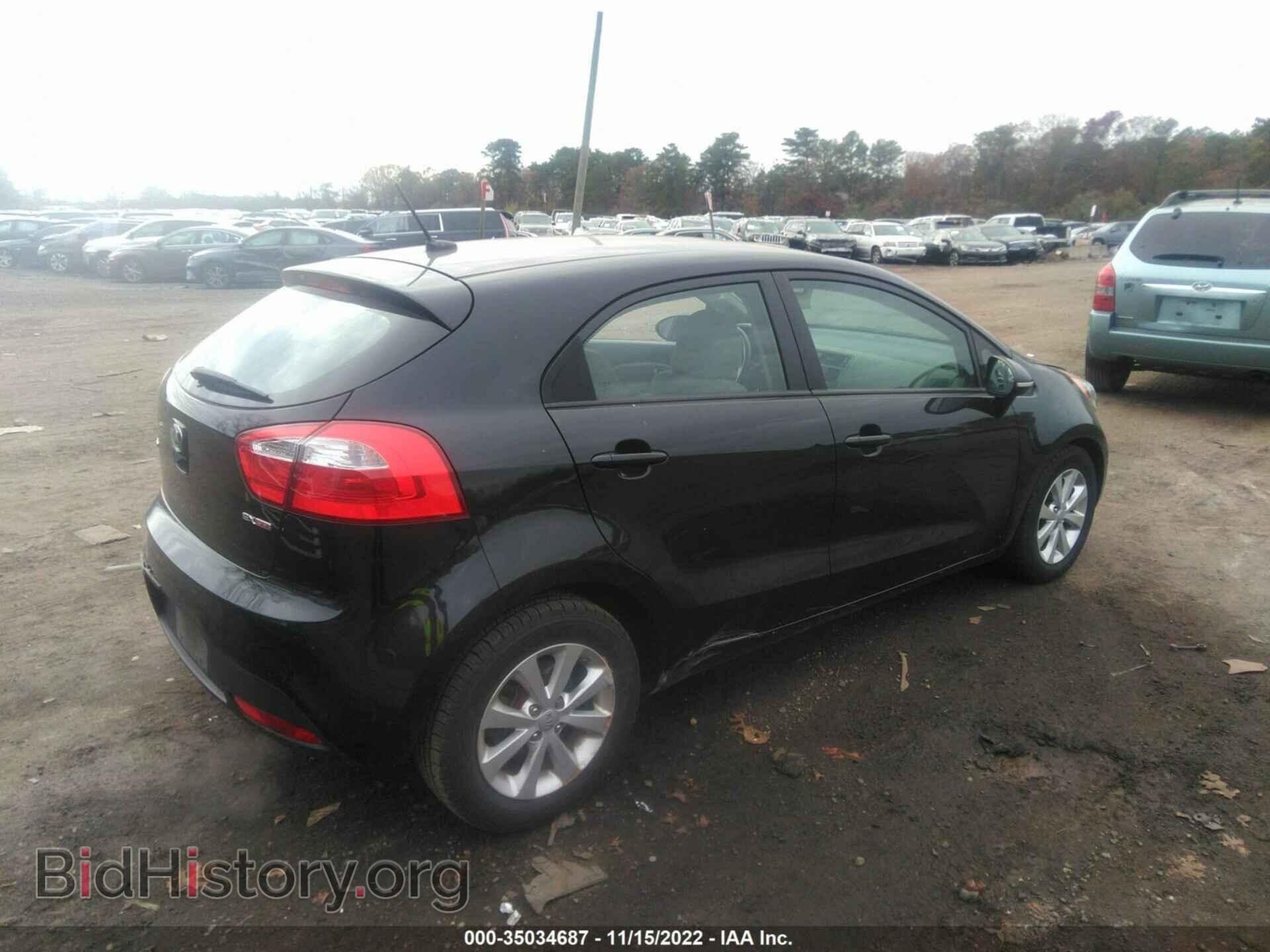 2014 KIA RIO - VIN: KNADN5A31E6419971 - Фото 4
