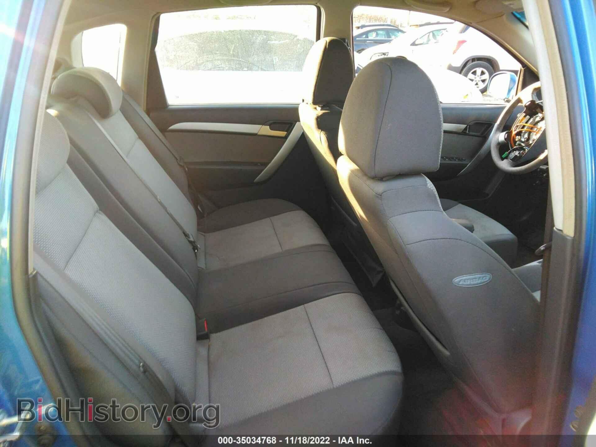 2011 CHEVROLET AVEO - VIN: KL1TD6DE3BB136485 - Фото 8