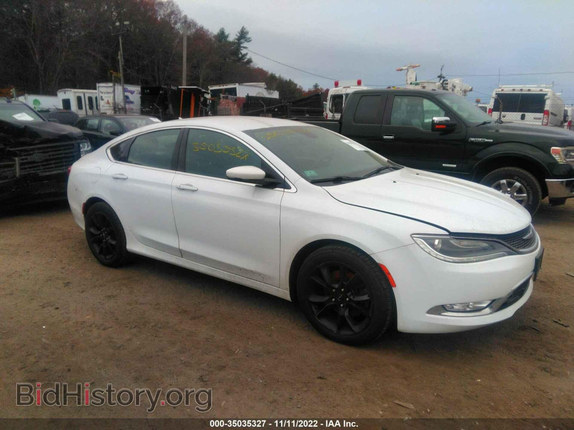 Фотография 1C3CCCEG0FN668778 - CHRYSLER 200 2015