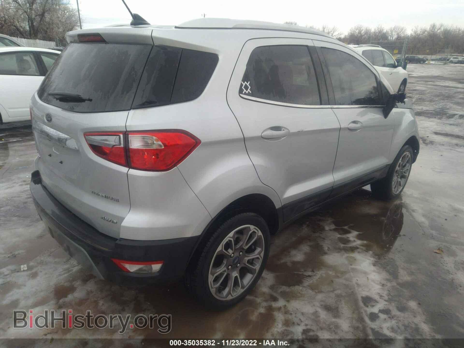 2020 FORD ECOSPORT - VIN: MAJ6S3KL7LC354149 - Фото 4