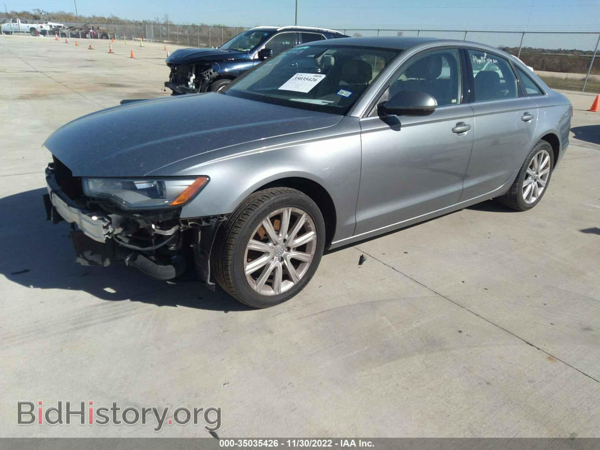 2013 AUDI A6 - VIN: WAUDFAFC3DN118010 - Фото 2