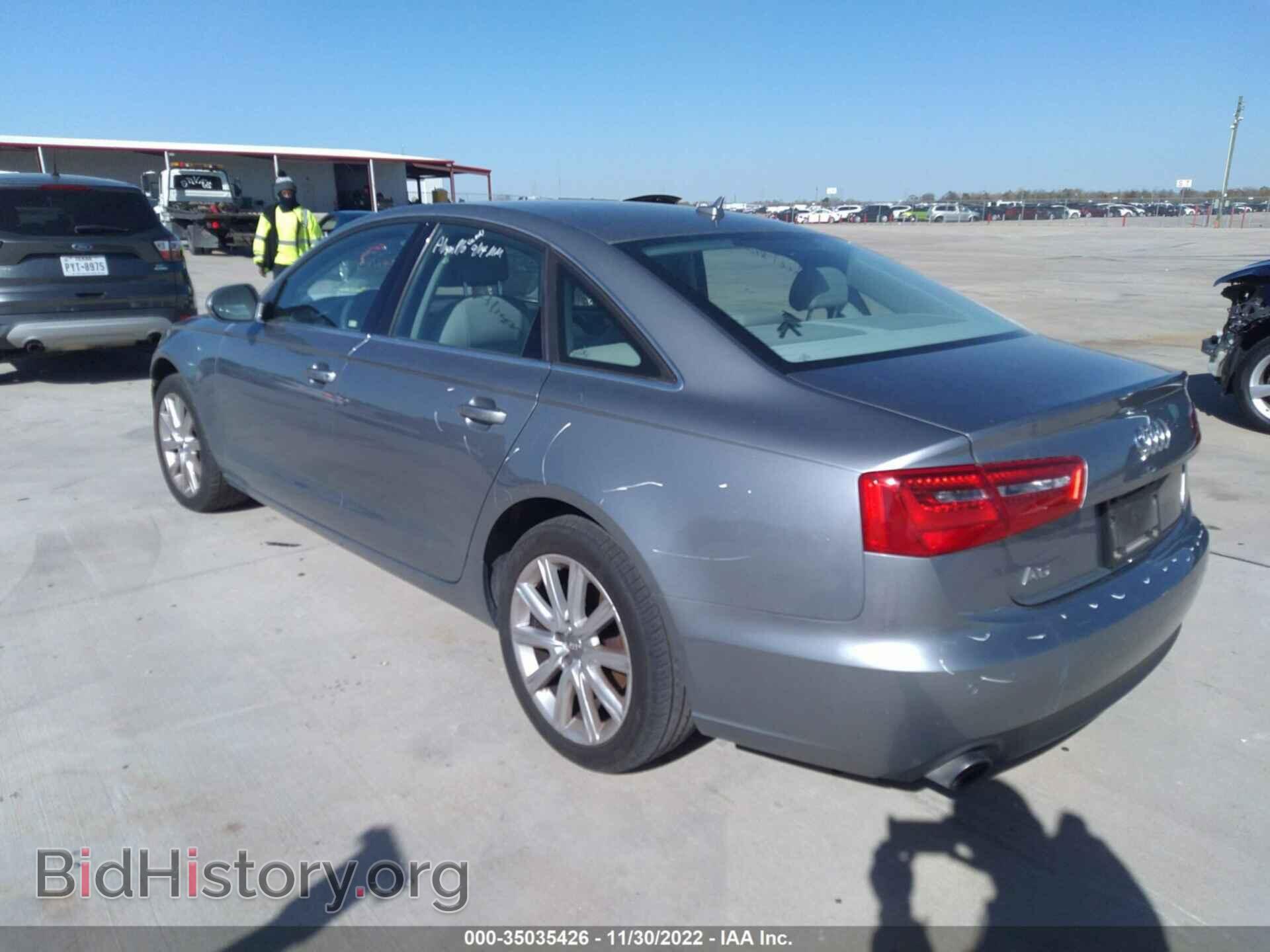 2013 AUDI A6 - VIN: WAUDFAFC3DN118010 - Фото 3