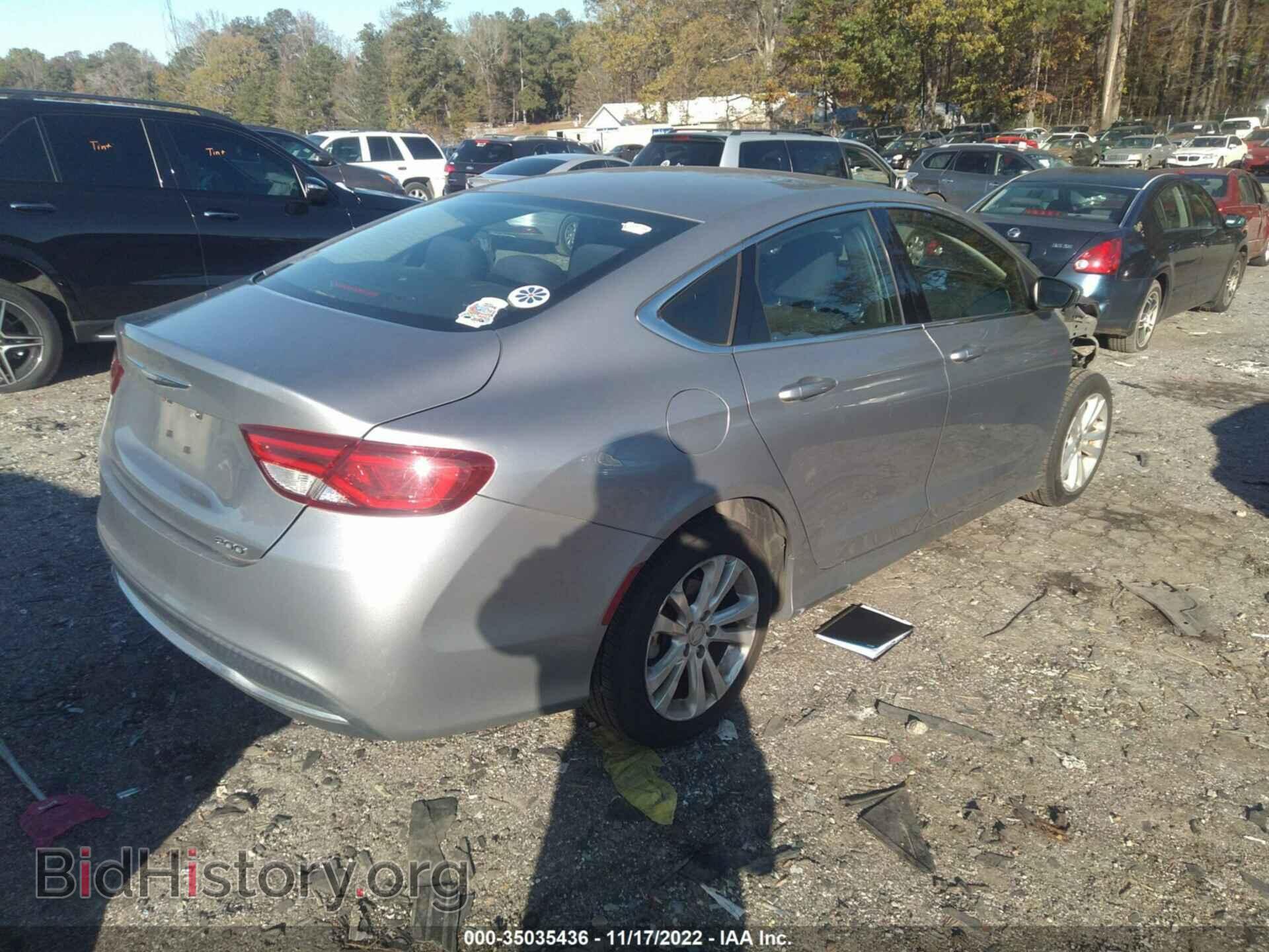 2016 CHRYSLER 200 - VIN: 1C3CCCAB8GN129014 - Фото 4