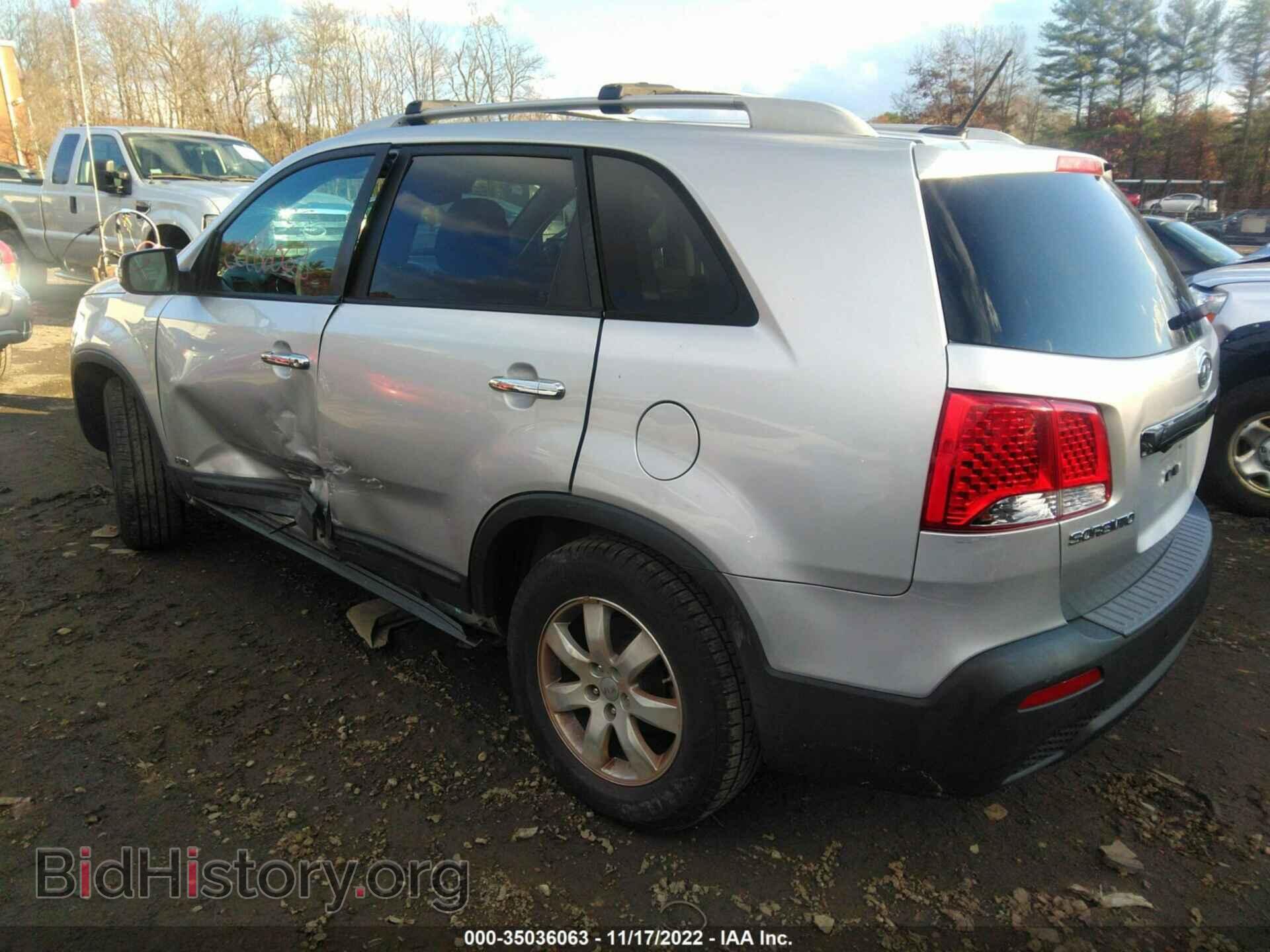 2012 KIA SORENTO - VIN: 5XYKTDA63CG301595 - Фото 3