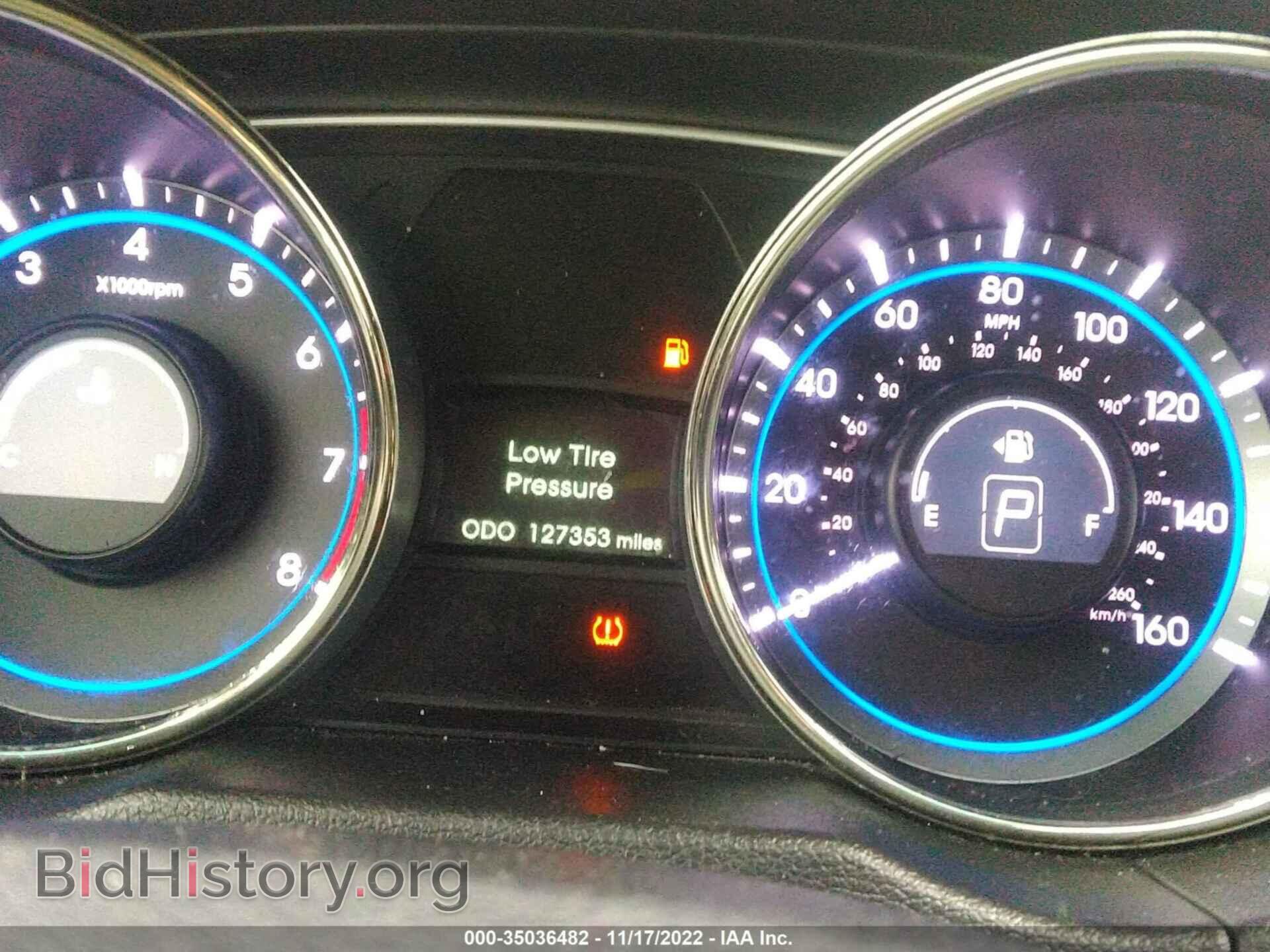 2012 HYUNDAI SONATA - VIN: 5NPEC4AB3CH427538 - Фото 7