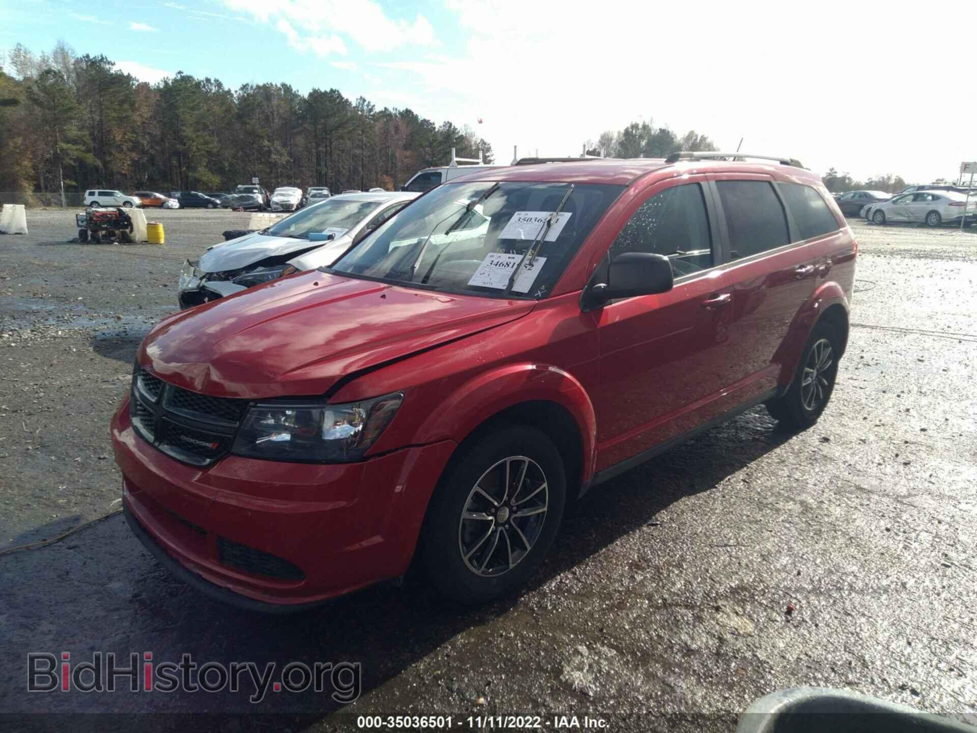 2017 DODGE JOURNEY - VIN: 3C4PDCAB8HT603636 - Фото 2