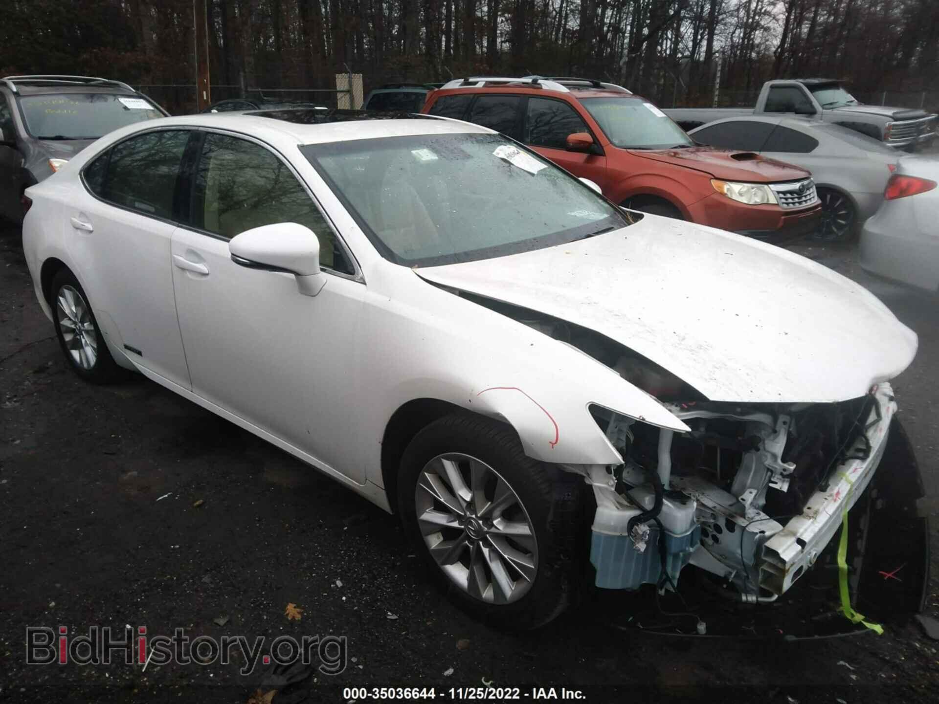 Photo JTHBW1GG4D2010295 - LEXUS ES 300H 2013