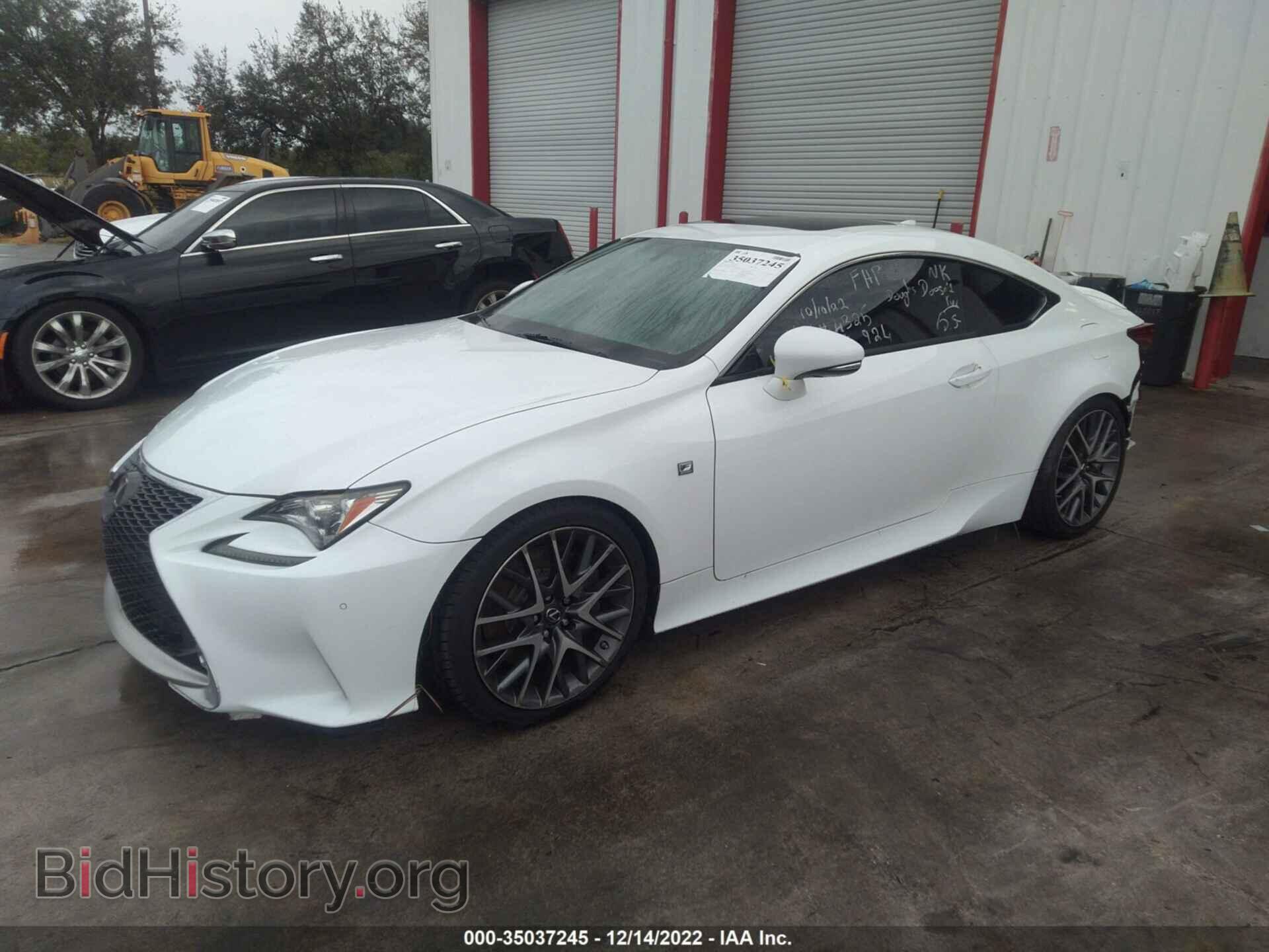 2015 LEXUS RC 350 - VIN: JTHHE5BC9F5004325 - Фото 2