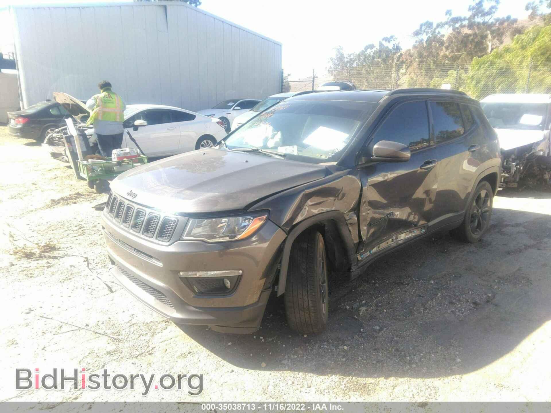 2020 JEEP COMPASS - VIN: 3C4NJCBB2LT129433 - Фото 2