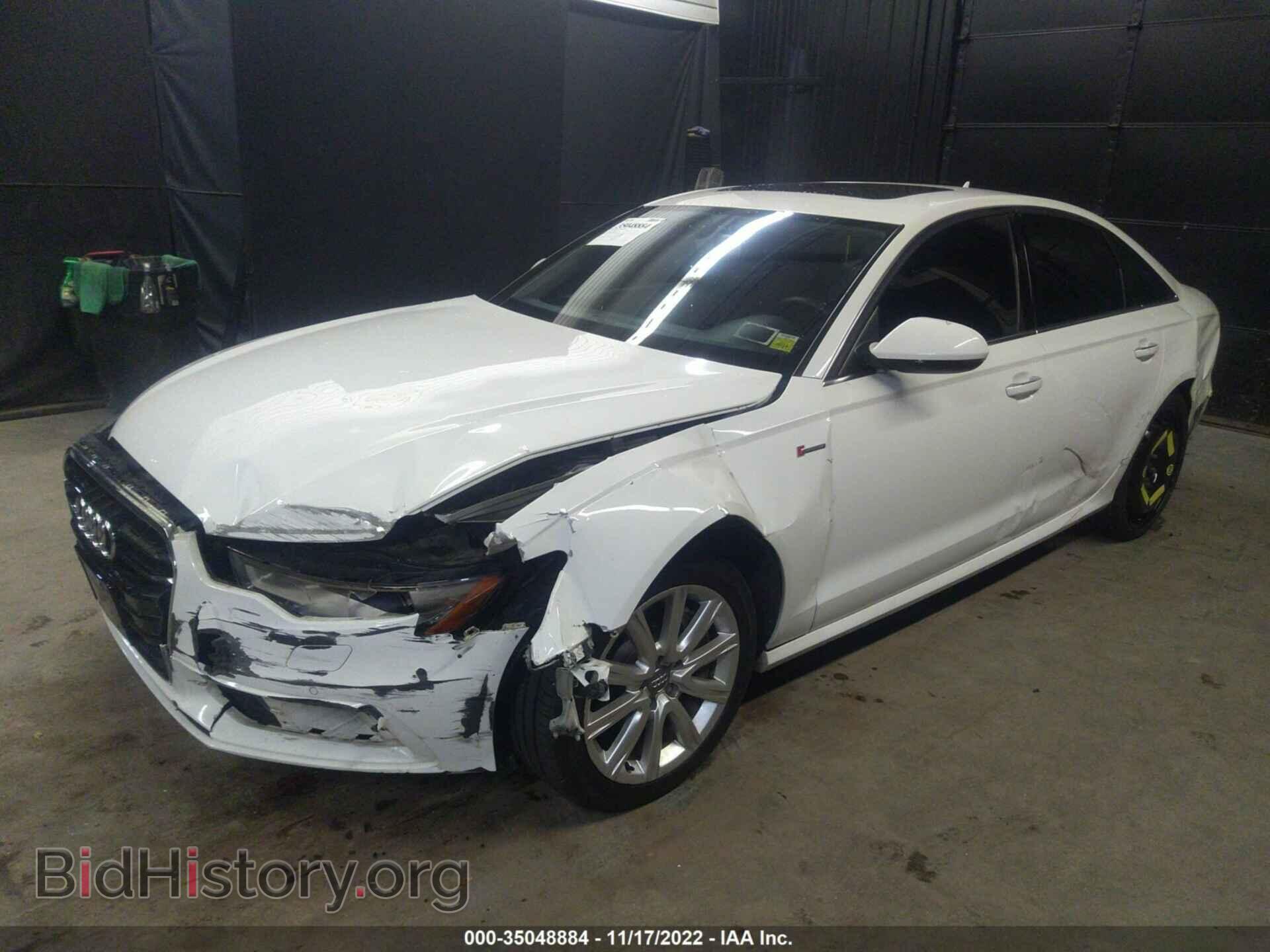 2012 AUDI A6 - VIN: WAUHGAFC4CN046439 - Фото 2