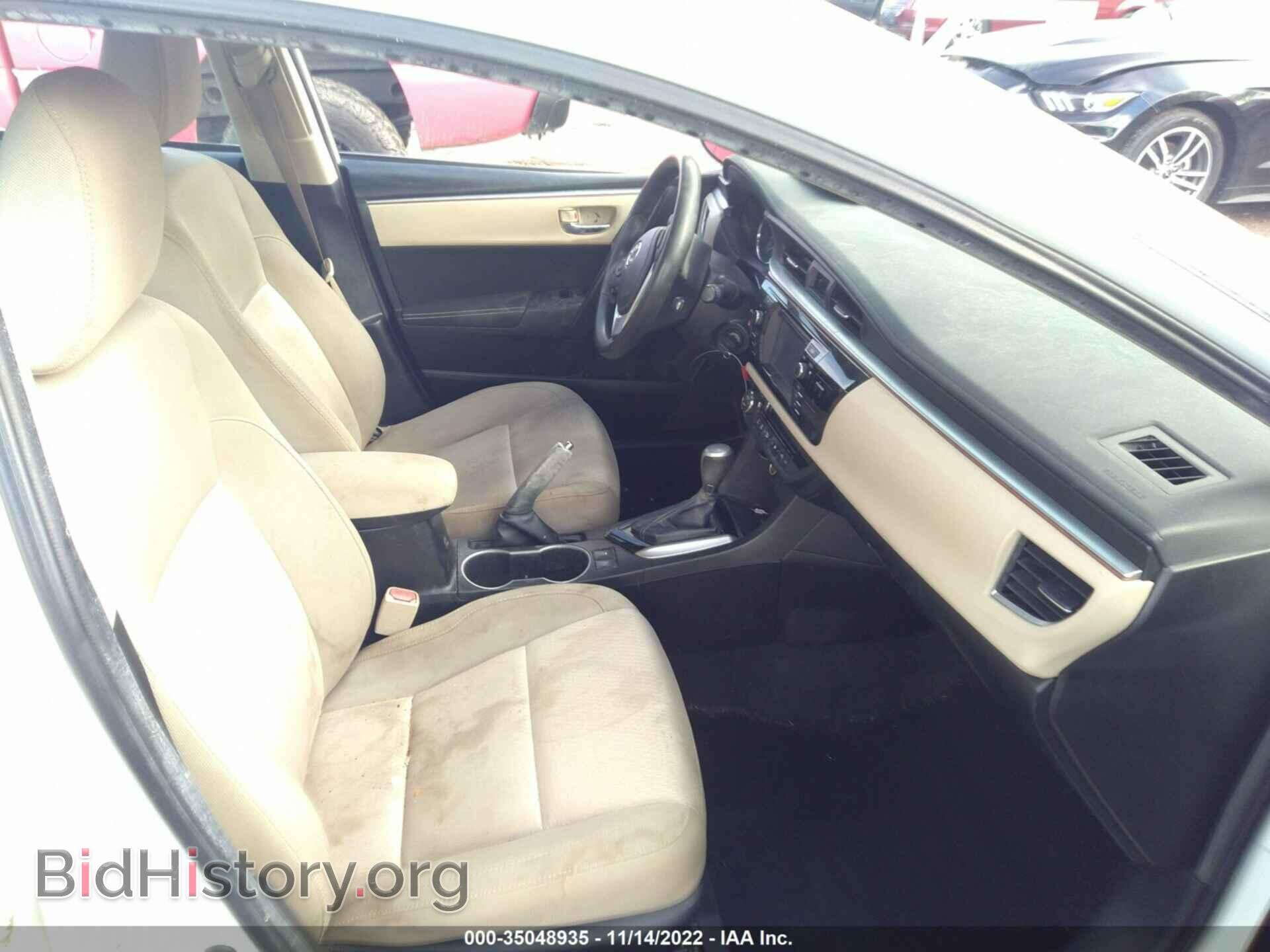 2014 TOYOTA COROLLA - VIN: 5YFBPRHE5EP078358 - Фото 5