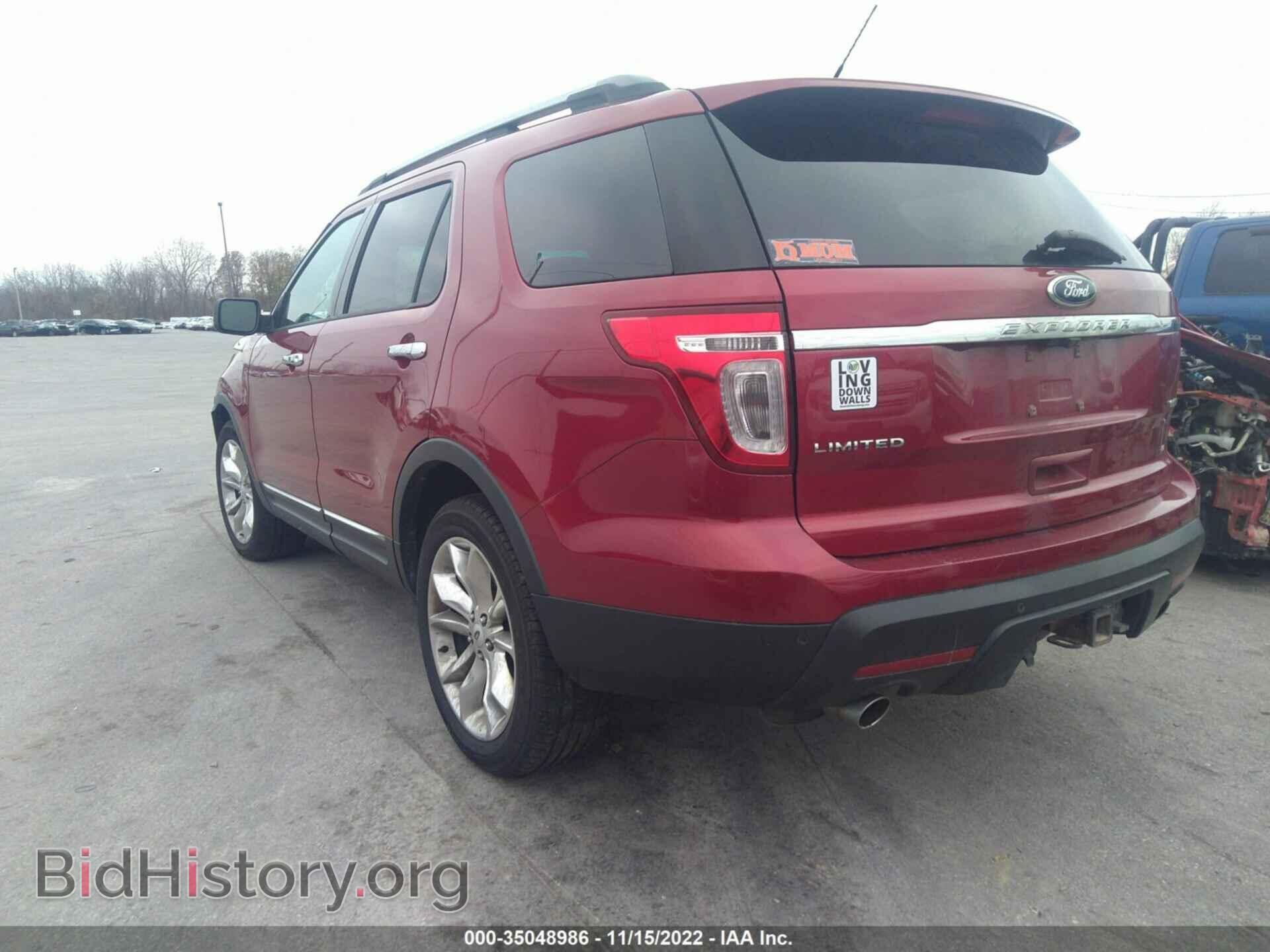 2013 FORD EXPLORER - VIN: 1FM5K8F89DGC59851 - Фото 3