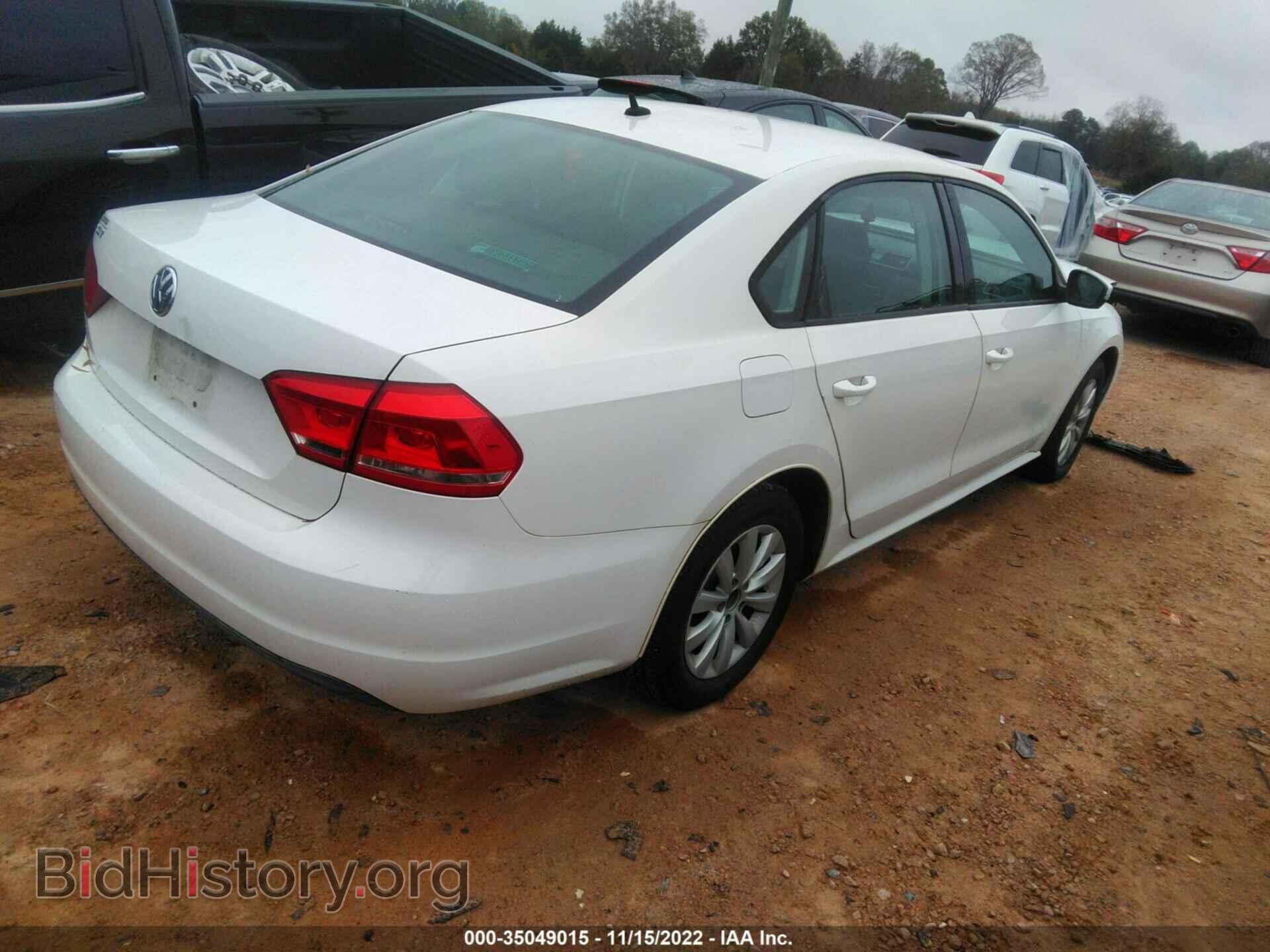 2013 VOLKSWAGEN PASSAT - VIN: 1VWAH7A35DC044155 - Фото 4