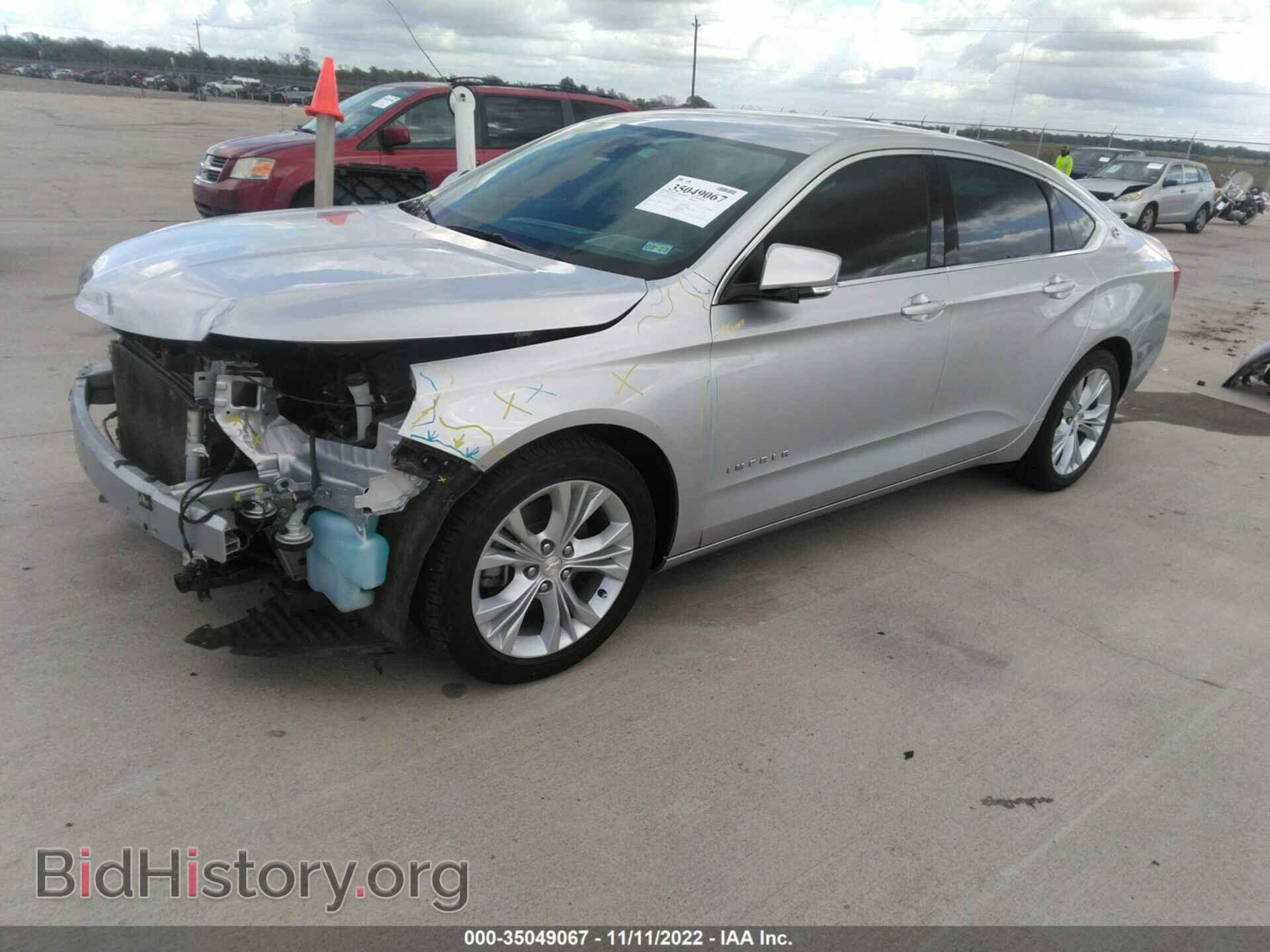 2014 CHEVROLET IMPALA - VIN: 2G1125S35E9108266 - Фото 2
