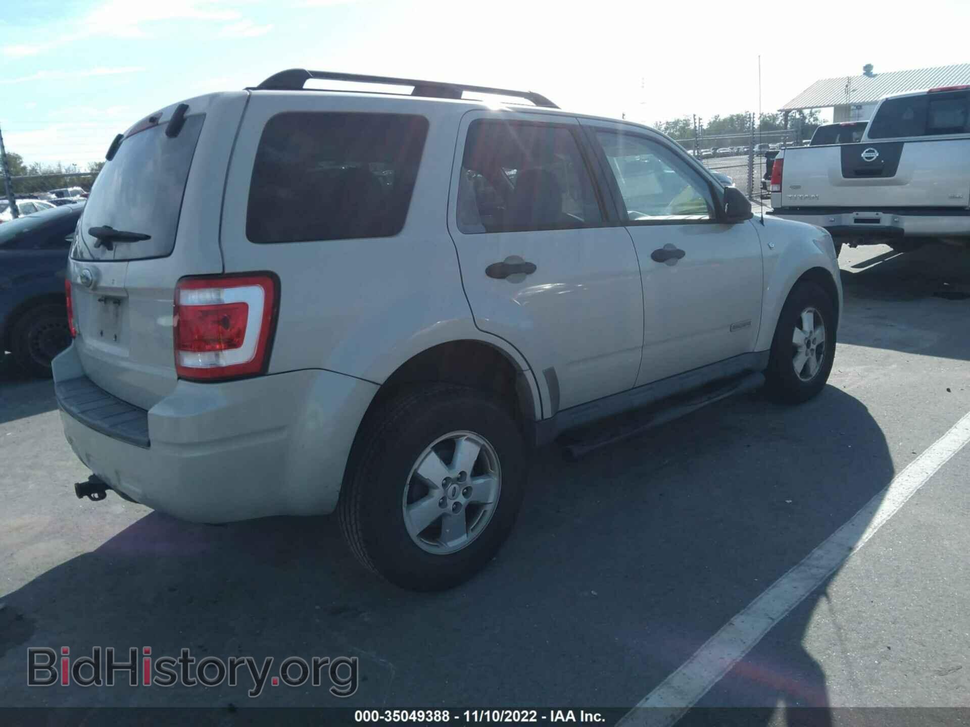 2008 FORD ESCAPE - VIN: 1FMCU03198KB68558 - Фото 4